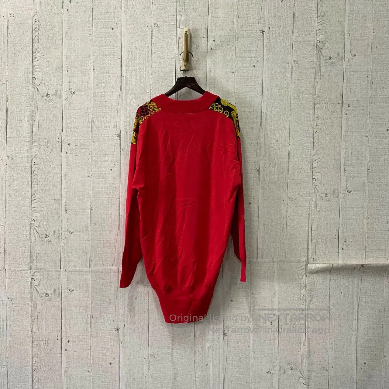 Versace VERSACE Floral Knit Sweater. Size XS / US 0-2 / IT 36-38 - 2 Thumbnail