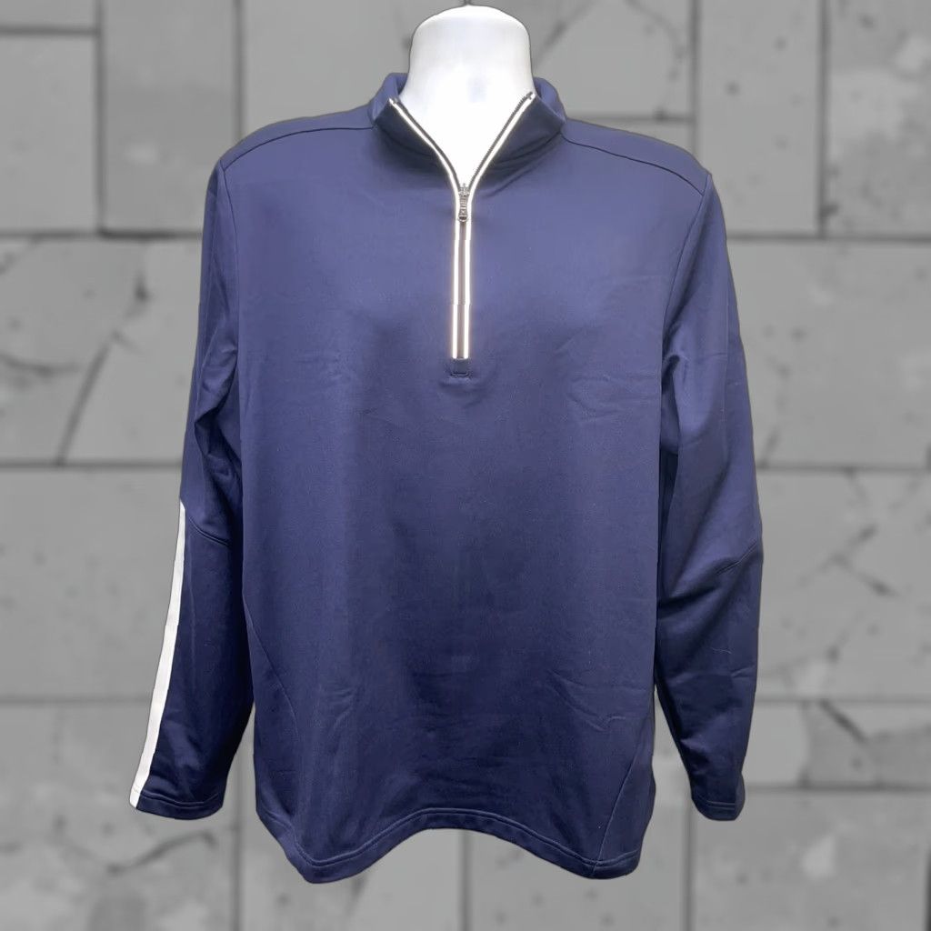 Under Armour Under Armour Pullover Half Zip Jacket Mens L Black Activewear Relaxed Fit Size US L / EU 52-54 / 3 - 1 Thumbnail