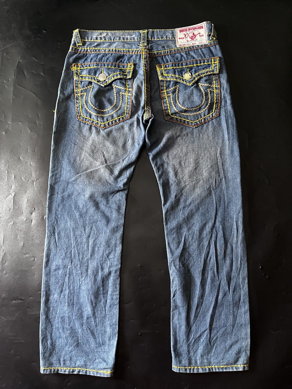 True Religion True Religon Section Joey Row Seat jeans Size US 34 / EU 50 - 1 Thumbnail