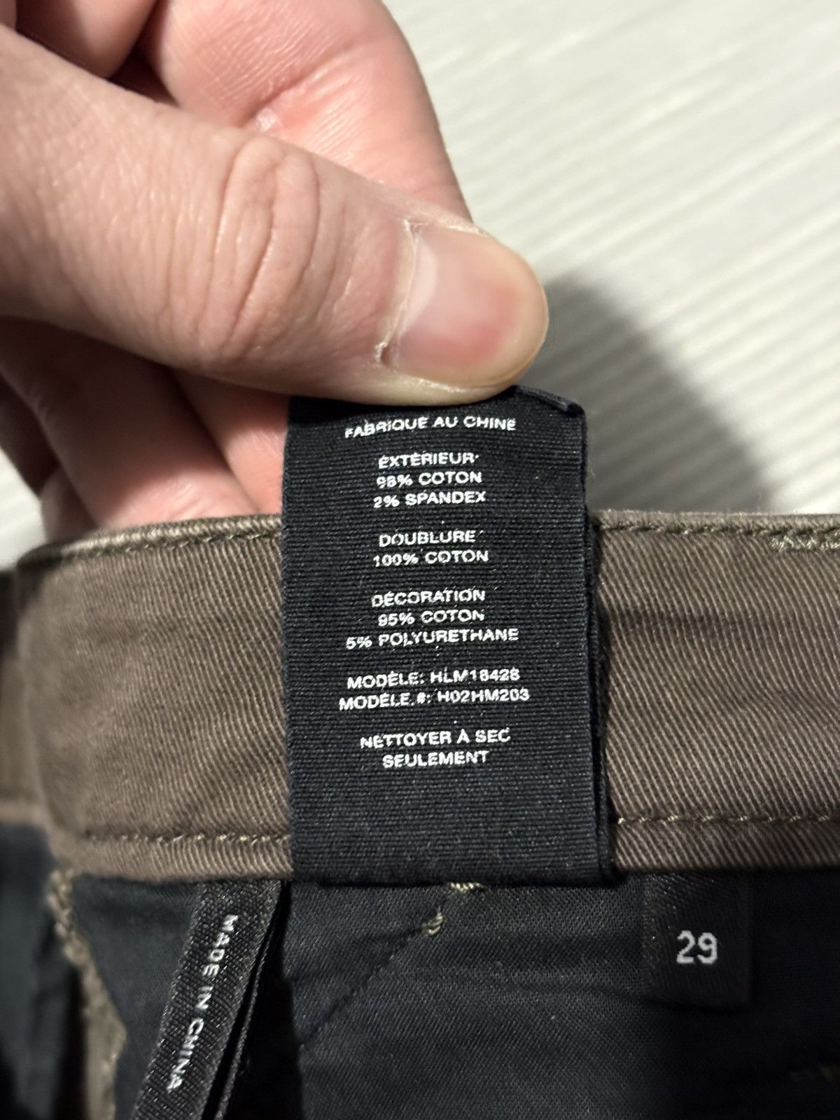 Helmut Lang 30 Helmut Lang Bondage Pants Cargo Military If Six Was Nine Size US 30 / EU 46 - 11 Thumbnail