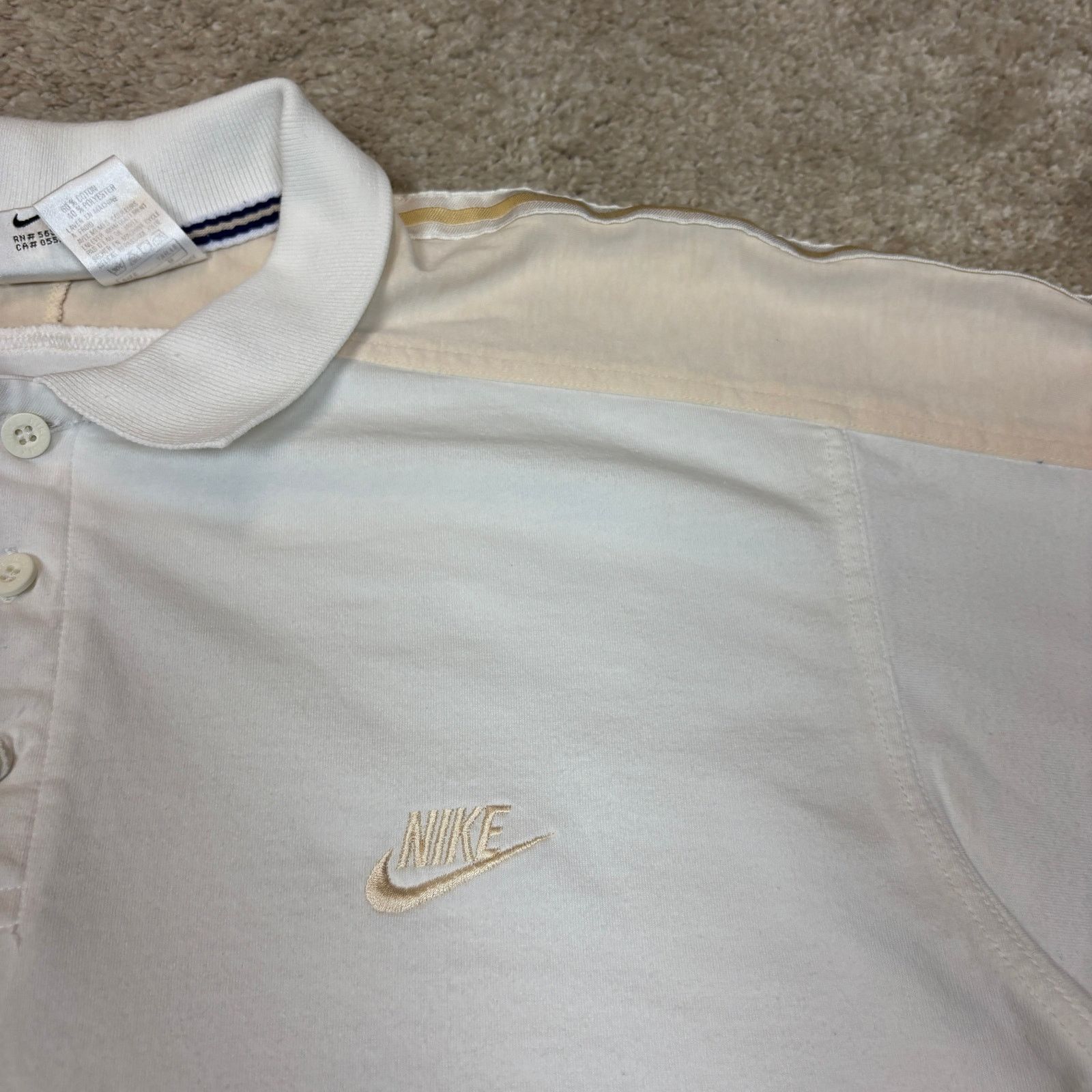 Nike VTG 90s Nike Supreme Court Polo Shirt Men's M Tennis Courier Size US M / EU 48-50 / 2 - 6 Thumbnail