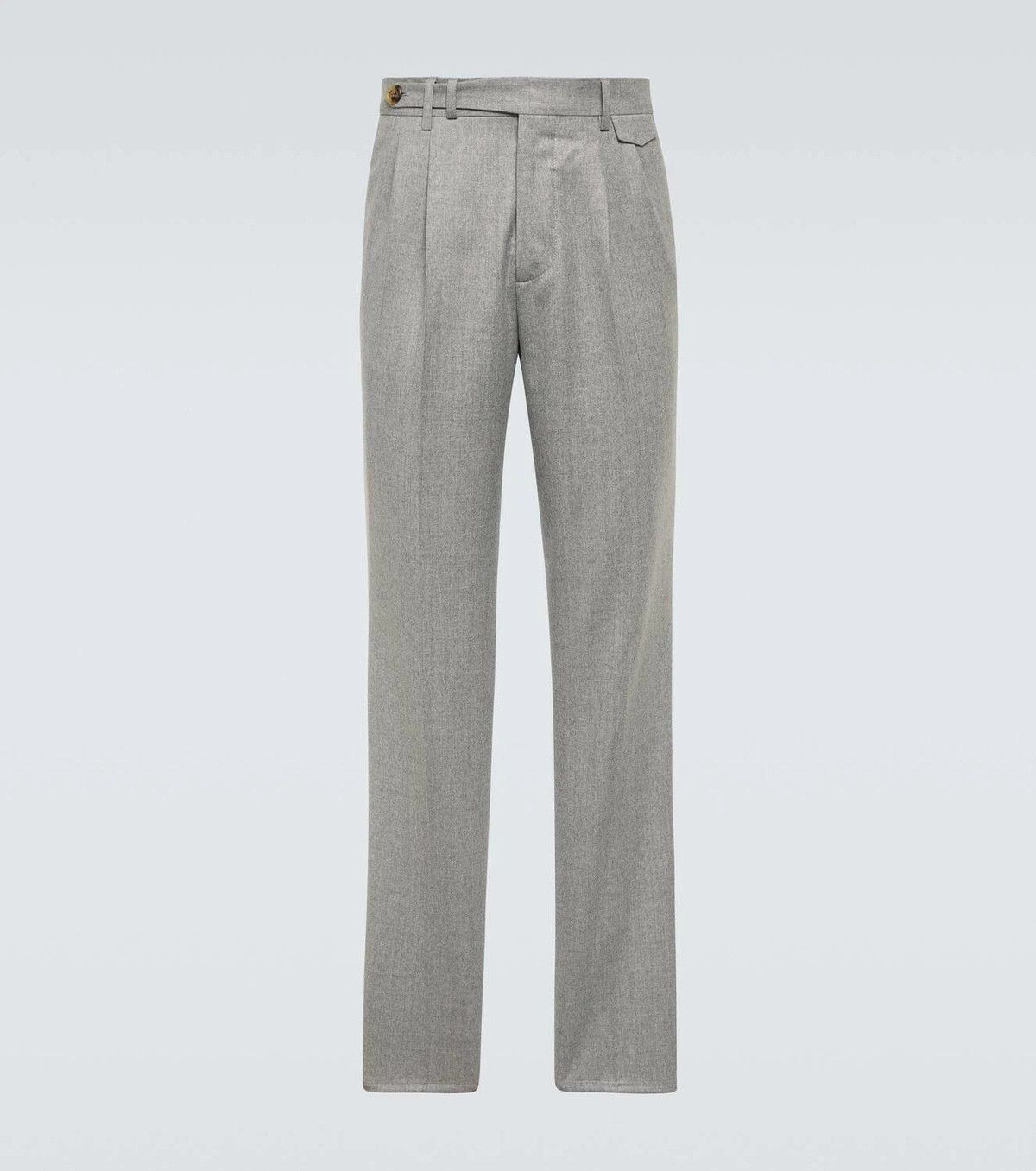 Brunello Cucinelli o1y0526 Casual Pant in Light Gray Size US 34 / EU 50 - 1 Thumbnail