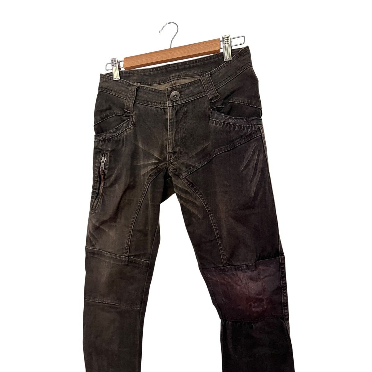 14th Addiction 14th addiction pants w leather accents Size US 27 - 3 Thumbnail