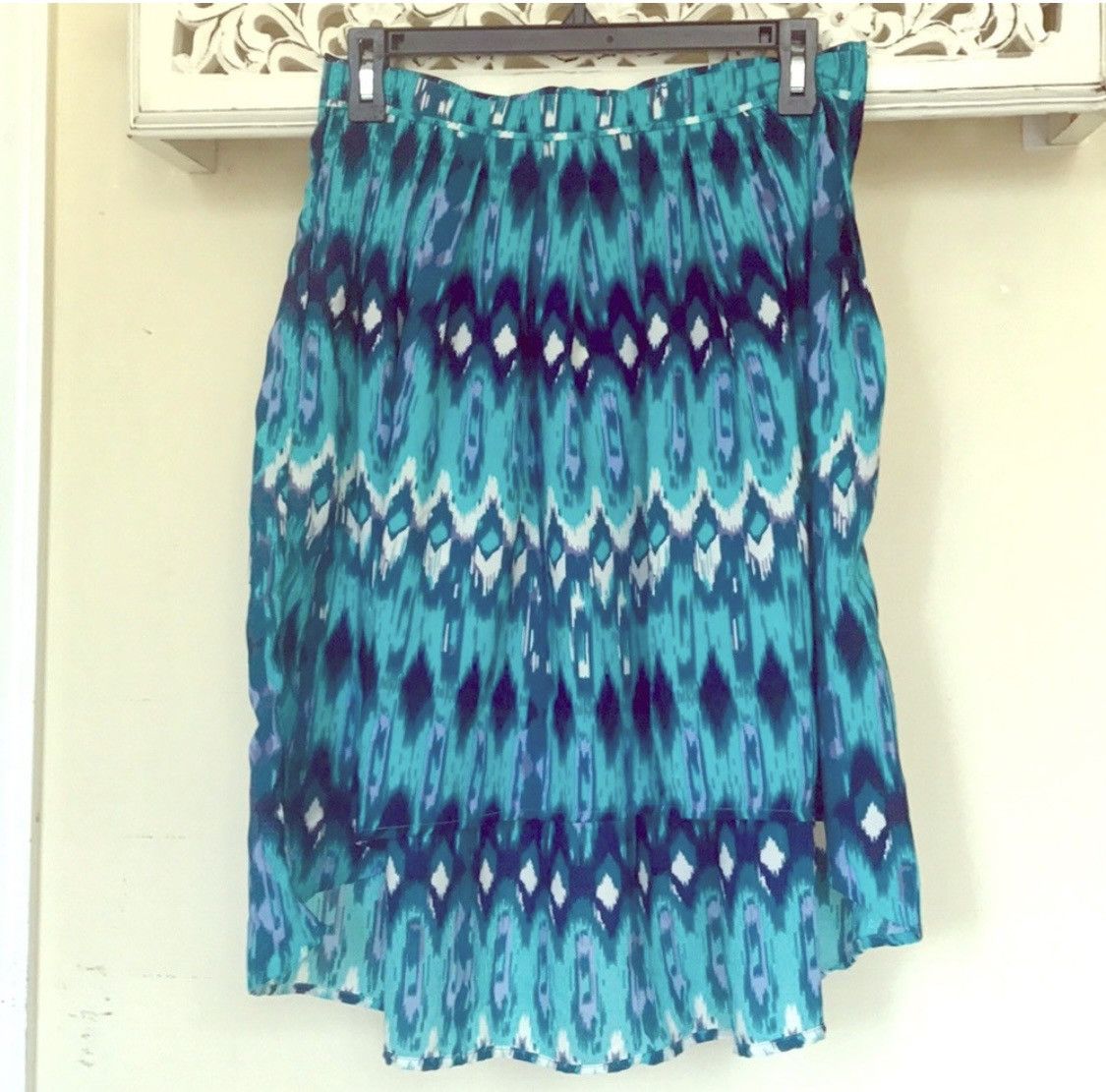 H&M H&M ASYMMETRICAL HIGH LOW MINI MIDI SKIRT SIZE 6 Size 28" / US 6 / IT 42 - 4 Thumbnail