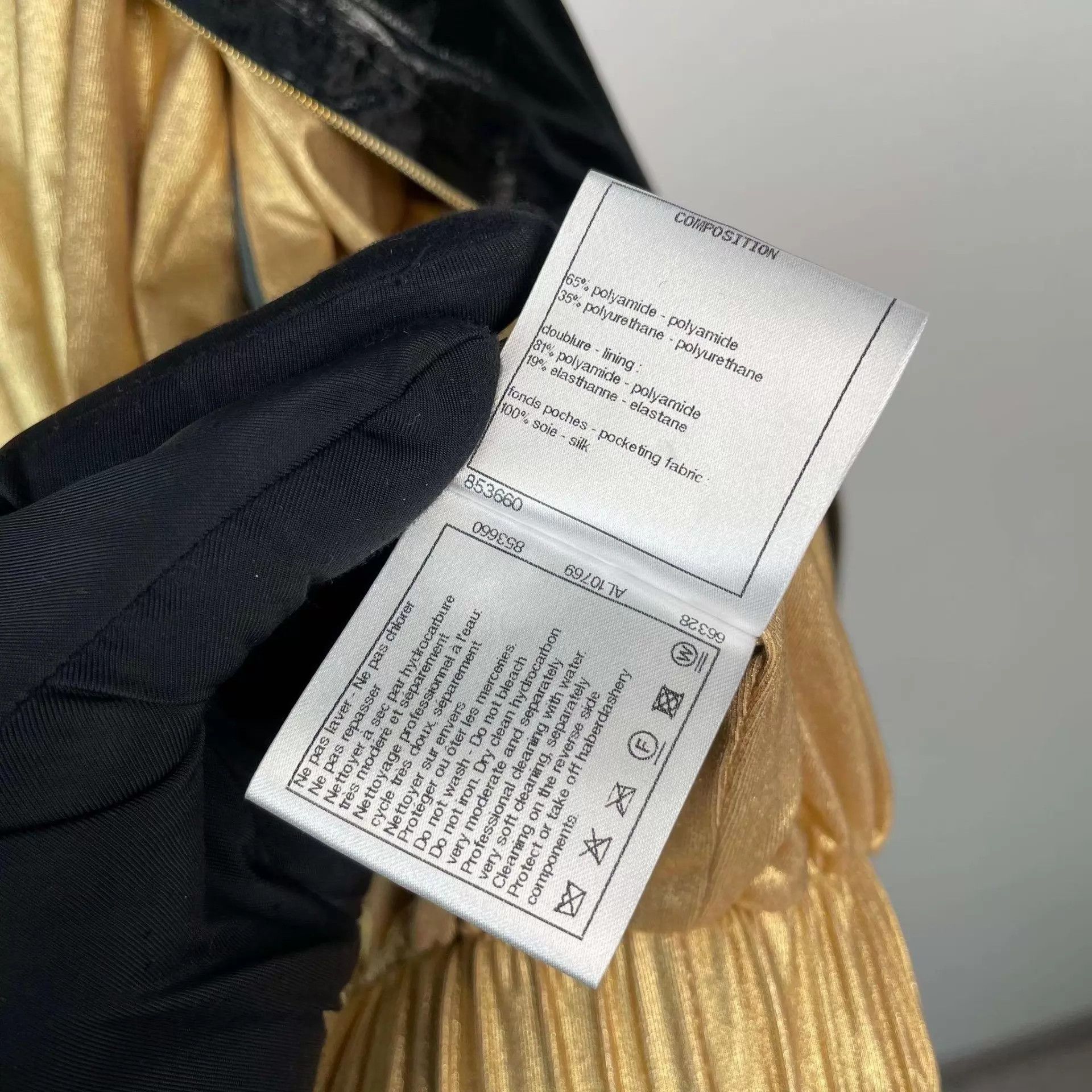 Chanel Chanel 23C Black Gold Jacket 38 Size S / US 4 / IT 40 - 5 Thumbnail