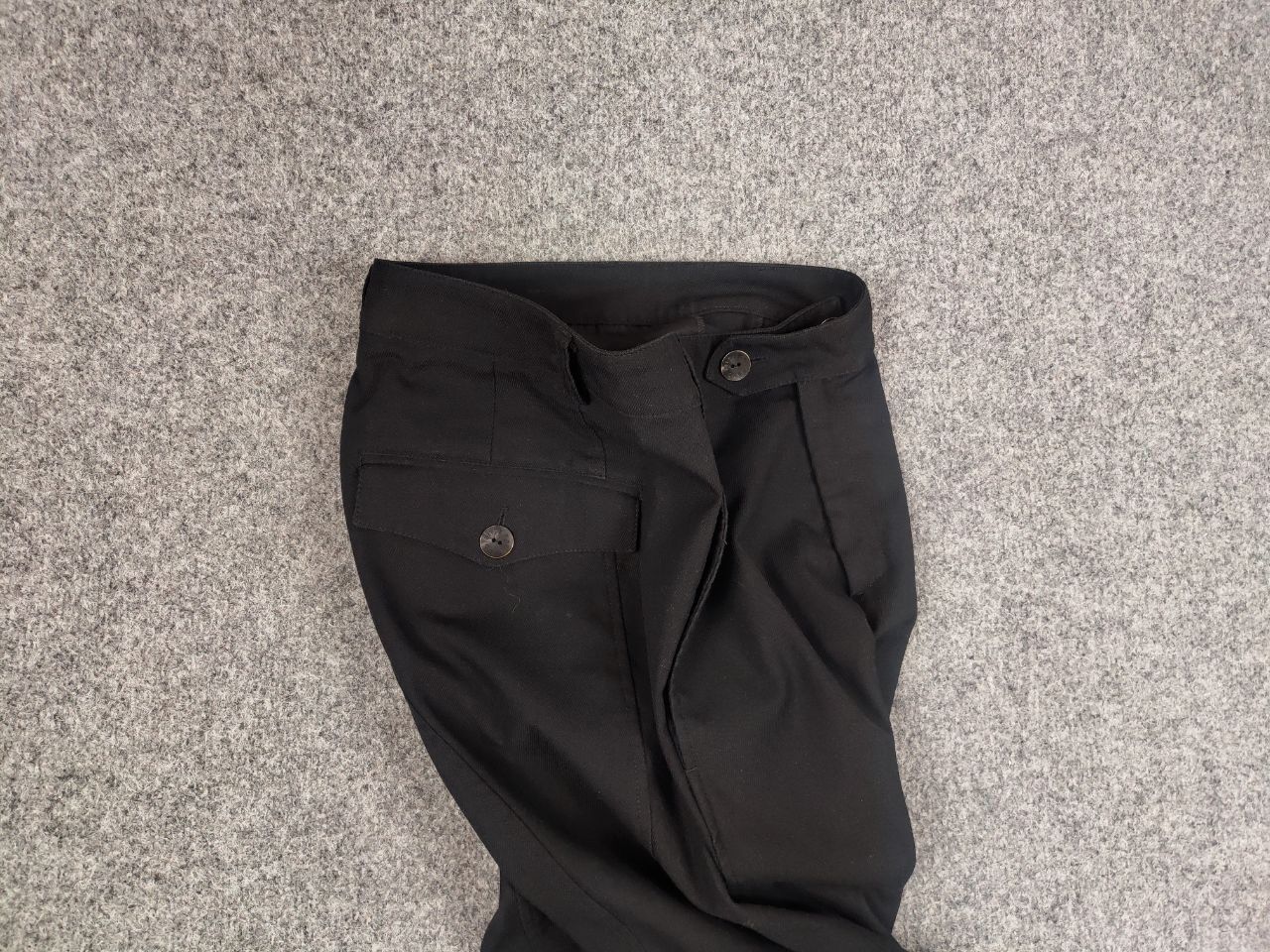 Kai Bitte Kai Rand Scandinavian design Black Asymmetric Pants Size US 34 / EU 50 - 8 Thumbnail