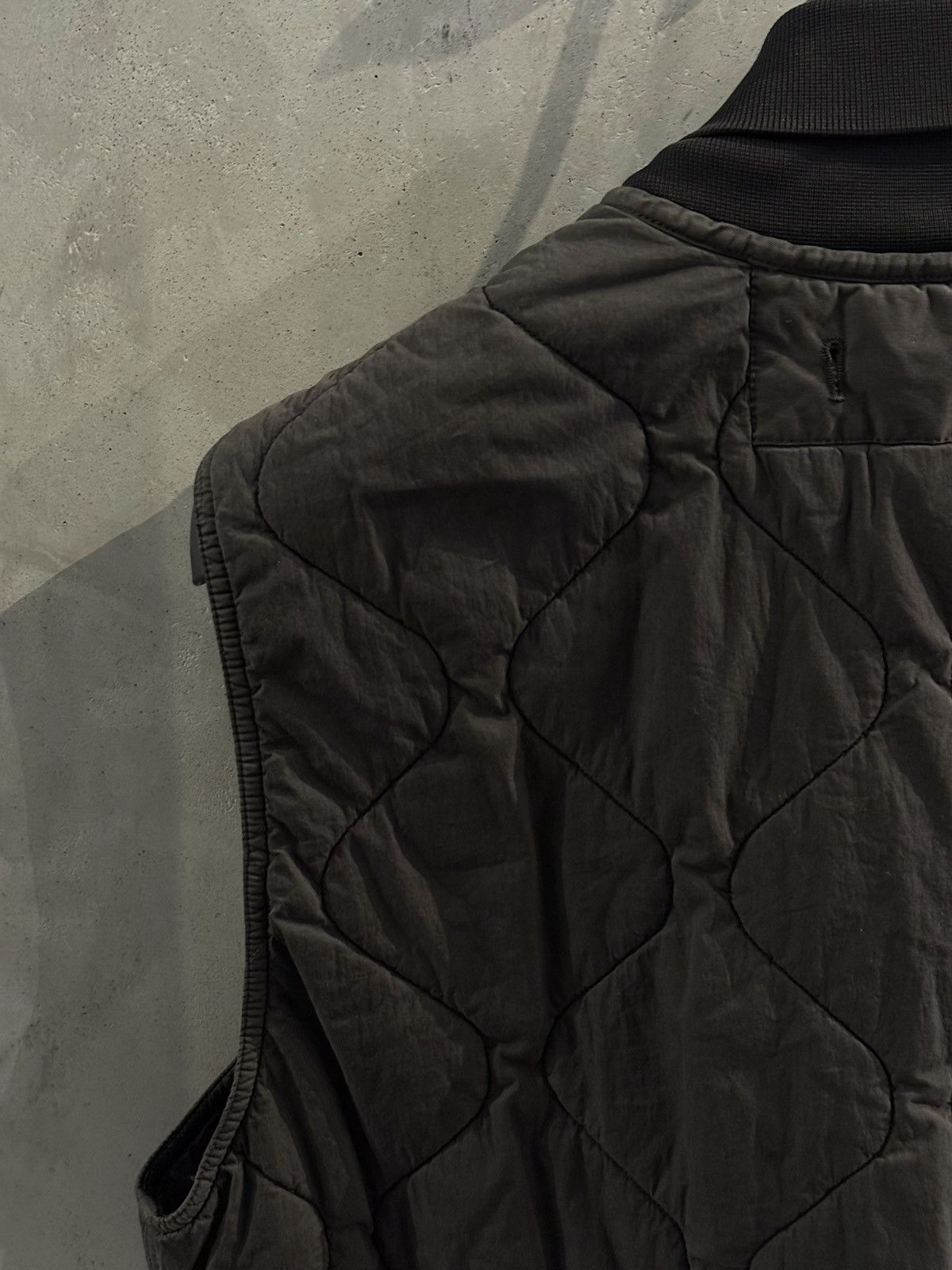 Stone Island 🔥 Stone Island 50 Fili Quilted-TC Vest Black 🔥 Size US XL / EU 56 / 4 - 5 Thumbnail