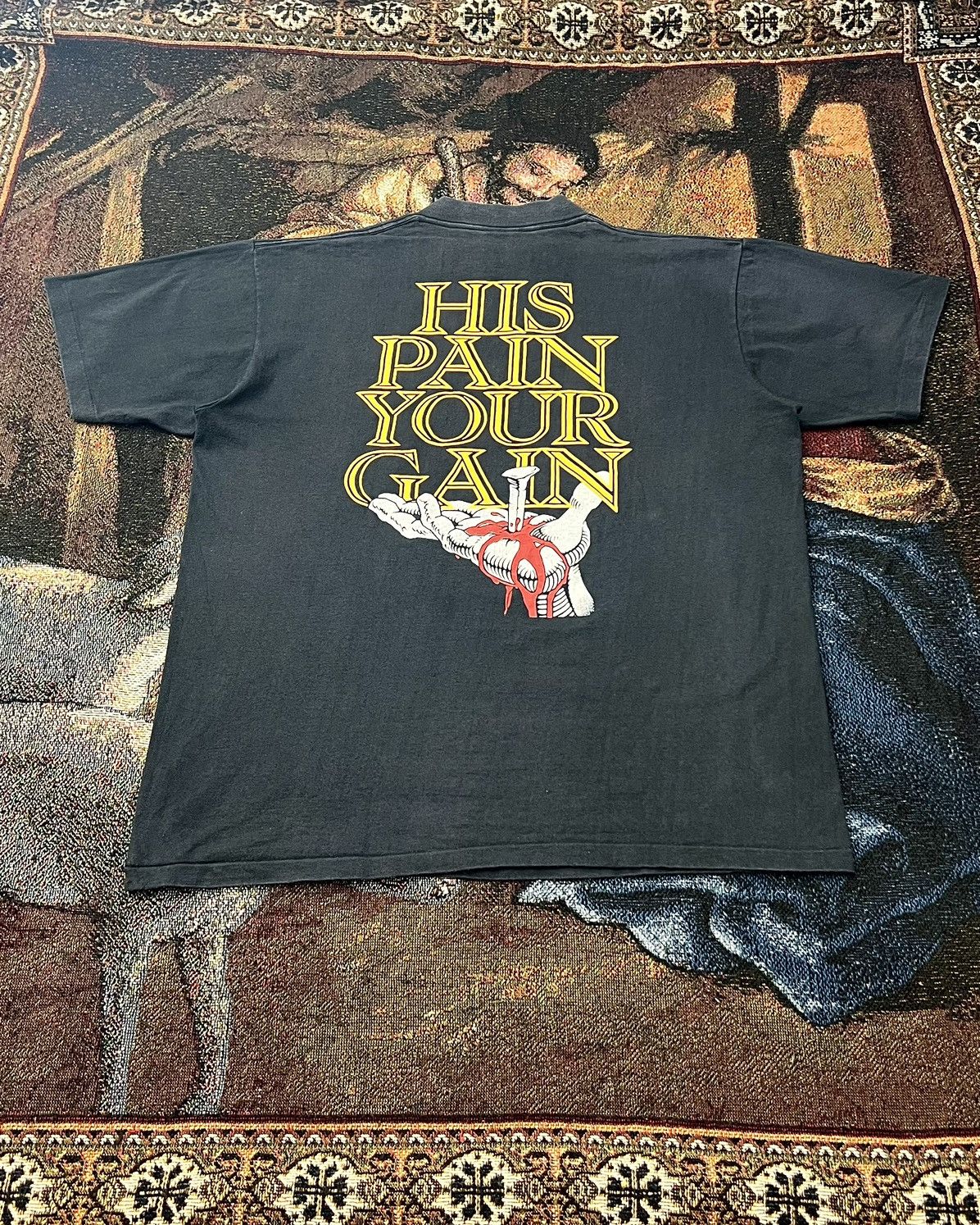 Vintage OG Lord's Gym Jesus Tee by Living Epistles Size US L / EU 52-54 / 3 - 4 Thumbnail