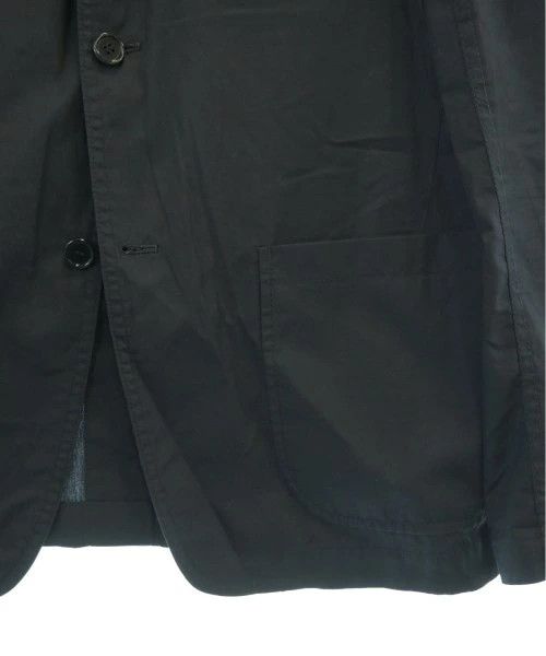 Comme des Garcons Homme Jacket Cotton 3 Button Plain Patch Pocket Navy Blue Size US L / EU 52-54 / 3 - 6 Thumbnail