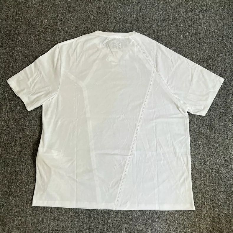 Loewe LOEWE White geometric patchwork short sleeves Size M / US 6-8 / IT 42-44 - 2 Thumbnail