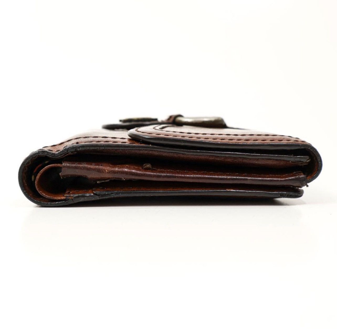 Other ANNA SUI Vintage Distressed Aged Leather Bi-Fold Wallet Size ONE SIZE - 2 Thumbnail