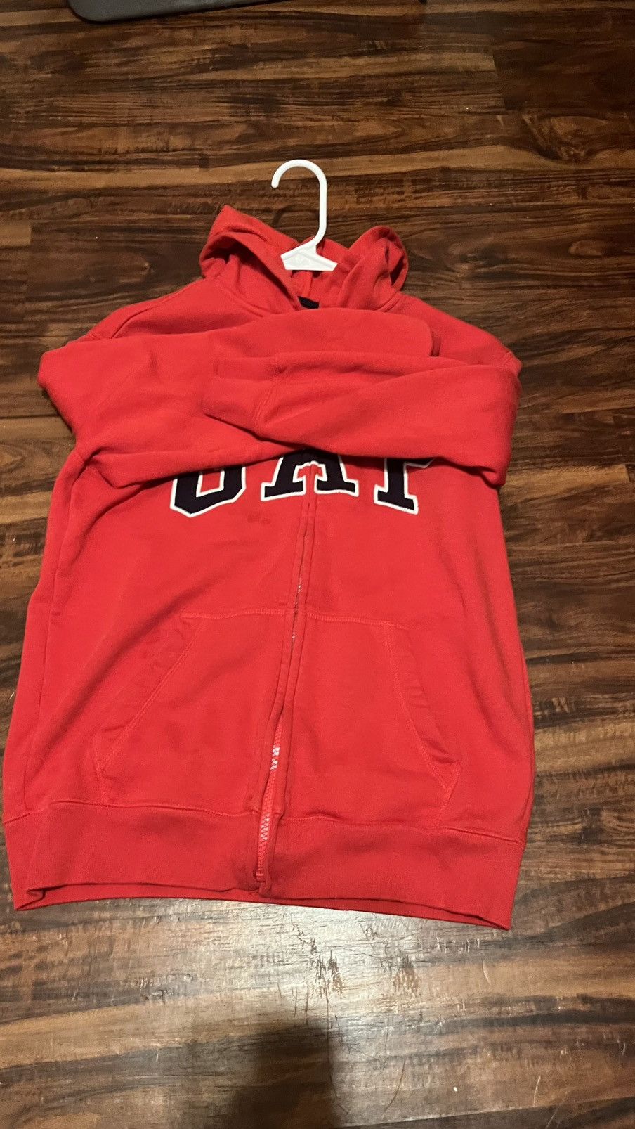 Gap Red Gap Zip-up Hoodie Size US S / EU 44-46 / 1 - 3 Thumbnail