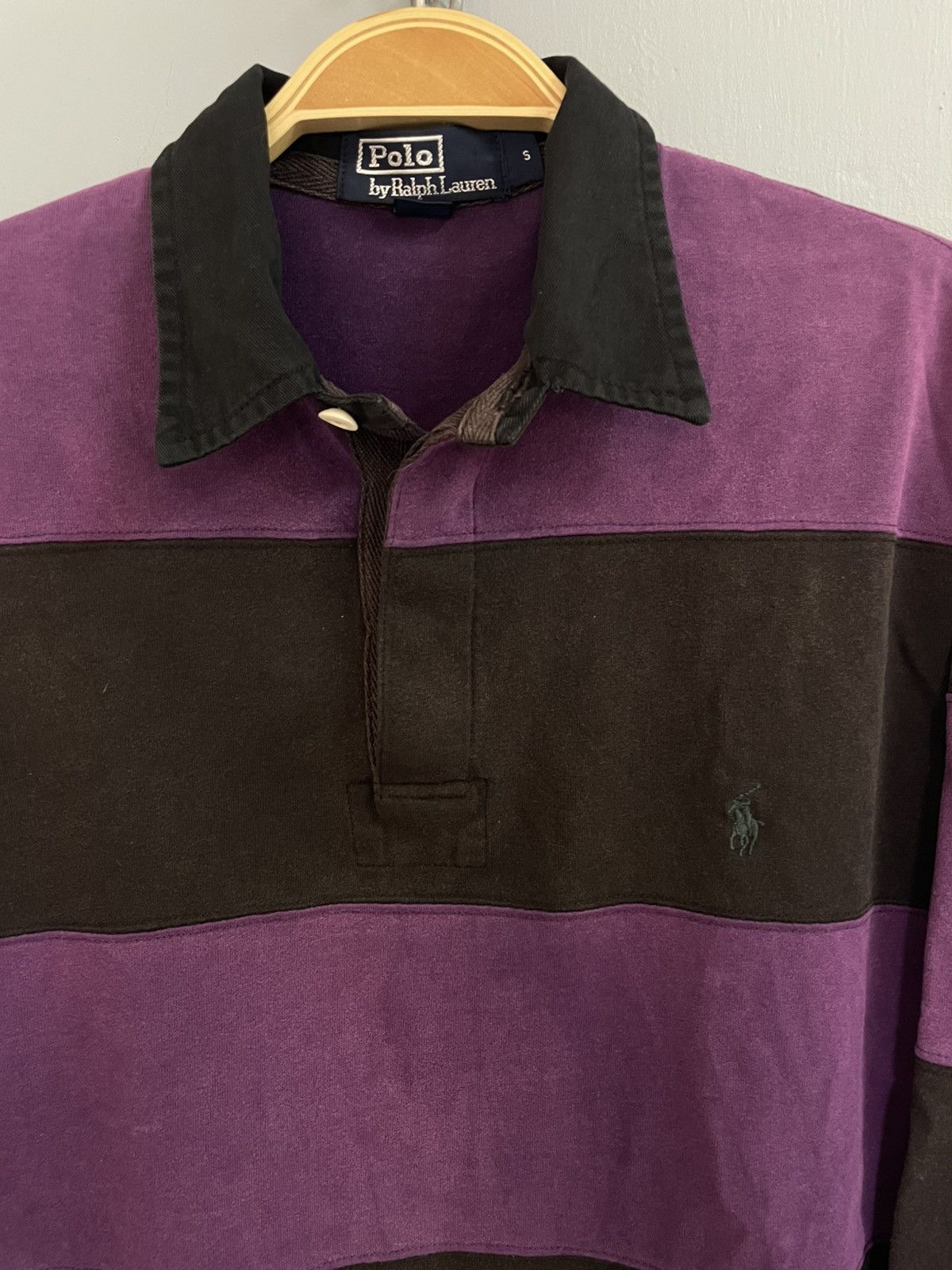 Polo Ralph Lauren Vintage 90s Polo Ralph Lauren long sleeve polo shirt Size US S / EU 44-46 / 1 - 3 Thumbnail