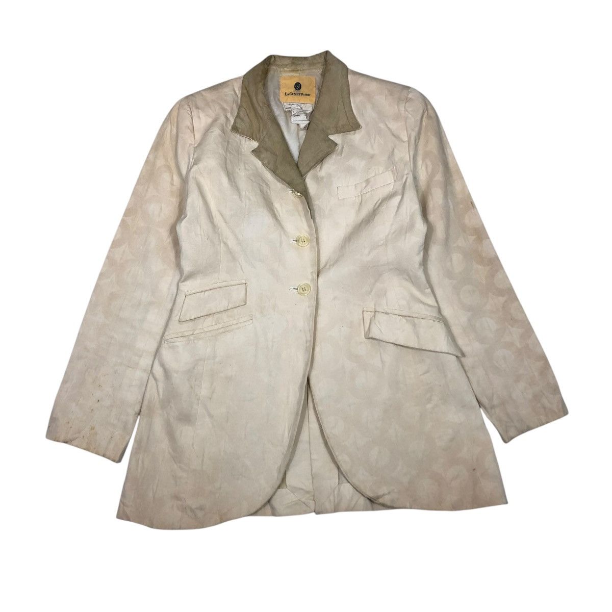 Japanese Brand 🔥VINTAGE COATS QUILTED LA GAZZETTA 1987 MADE IN JAPAN Size M / US 6-8 / IT 42-44 - 1 Thumbnail