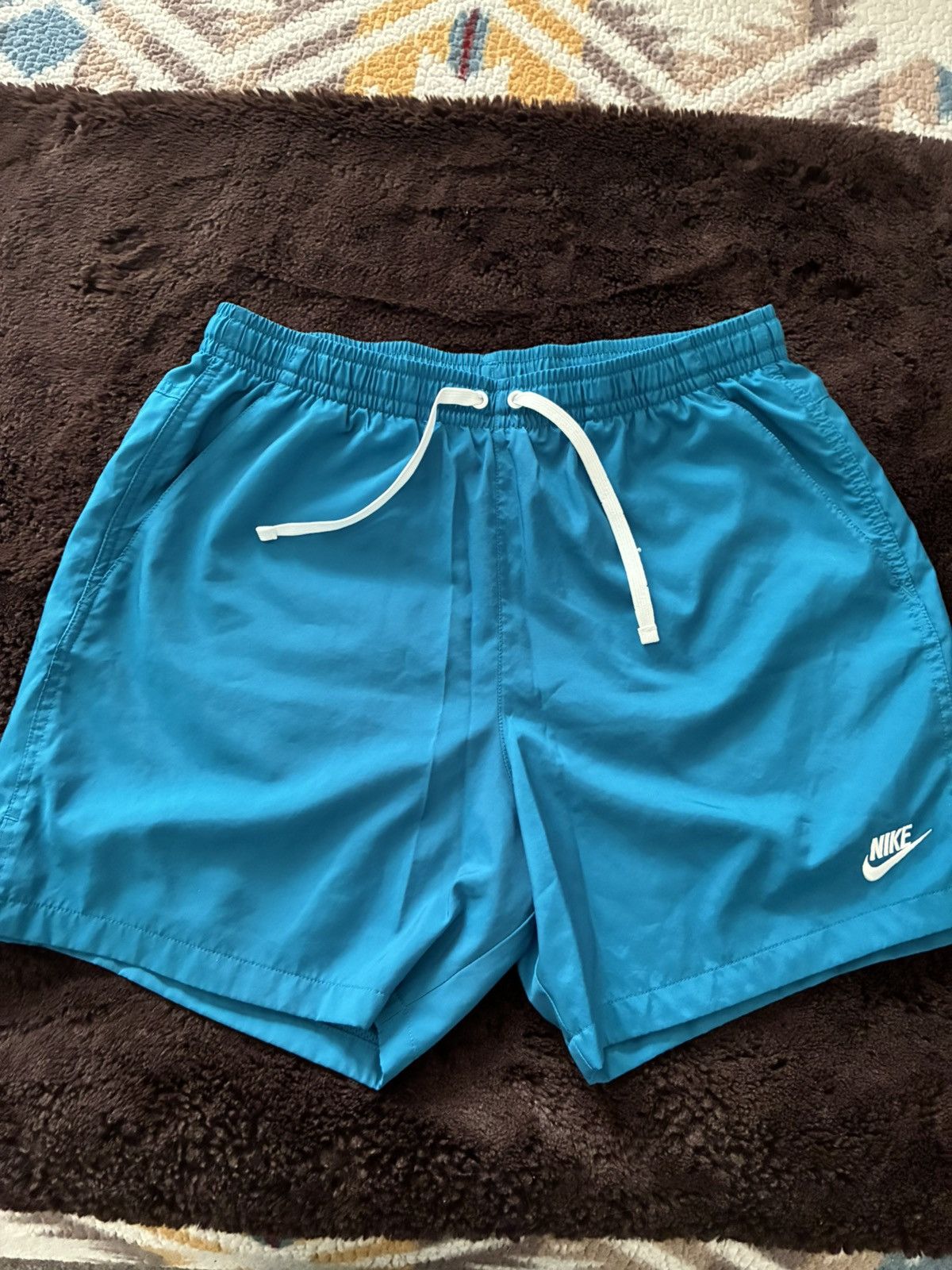 Nike Nike Club Woven Shorts Blue Size L Size US 36 / EU 52 - 1 Thumbnail