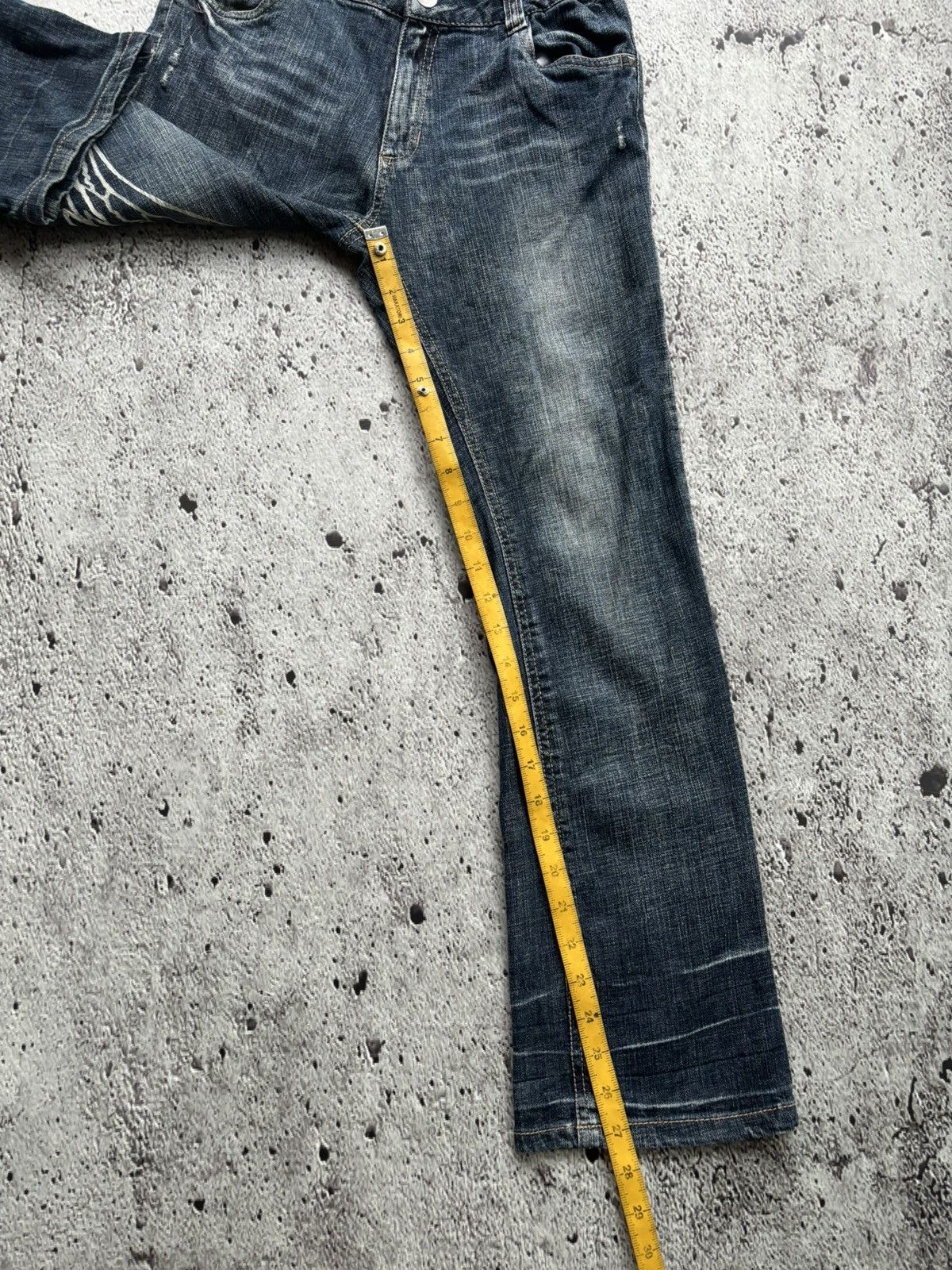 Hysteric Glamour Y2k wings Ifsixwasnine Punk style Denim jeans Size US 28 / EU 44 - 13 Thumbnail