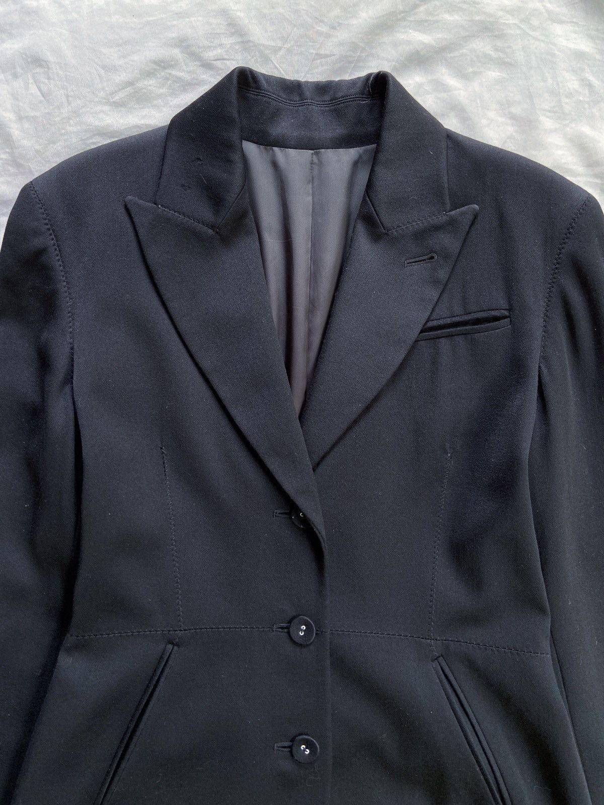 Jean Paul Gaultier JEAN PAUL GAULTIER FEMME DISTRESSED BLAZERS Size M / US 6-8 / IT 42-44 - 4 Thumbnail