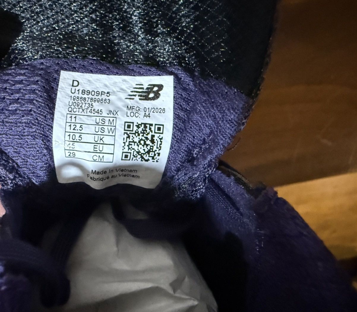 New Balance NEW BALANCE 1890 'Boysenberry with punch yellow' Size 11 Size US 11 / EU 44 - 7 Thumbnail