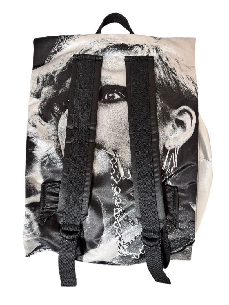 Raf Simons Raf simons 19SS Black and White Portrait Silver Backpack Size ONE SIZE - 1 Thumbnail