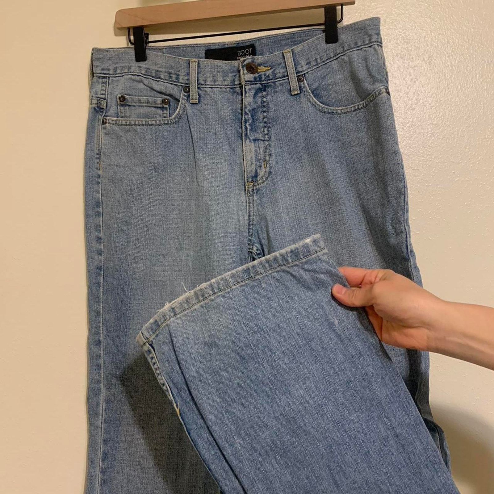 Anchor Blue Vintage Anchor Blue Bootcut Jeans Size US 33 - 5 Thumbnail
