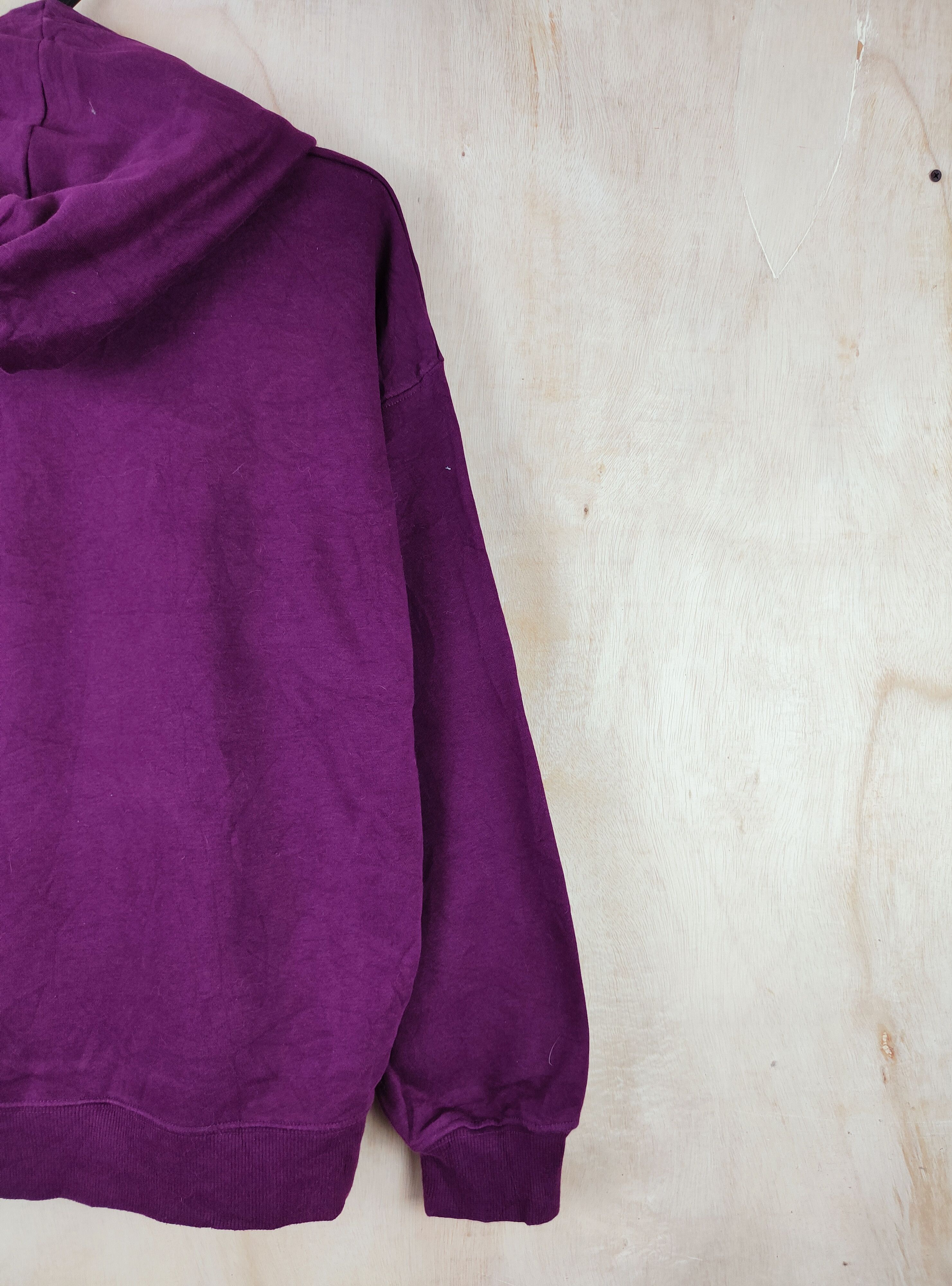 GU × Vintage Vintage 💥 Purple Hoodie Sweatshirts (Plain cool) Size XL / US 12-14 / IT 48-50 - 9 Thumbnail