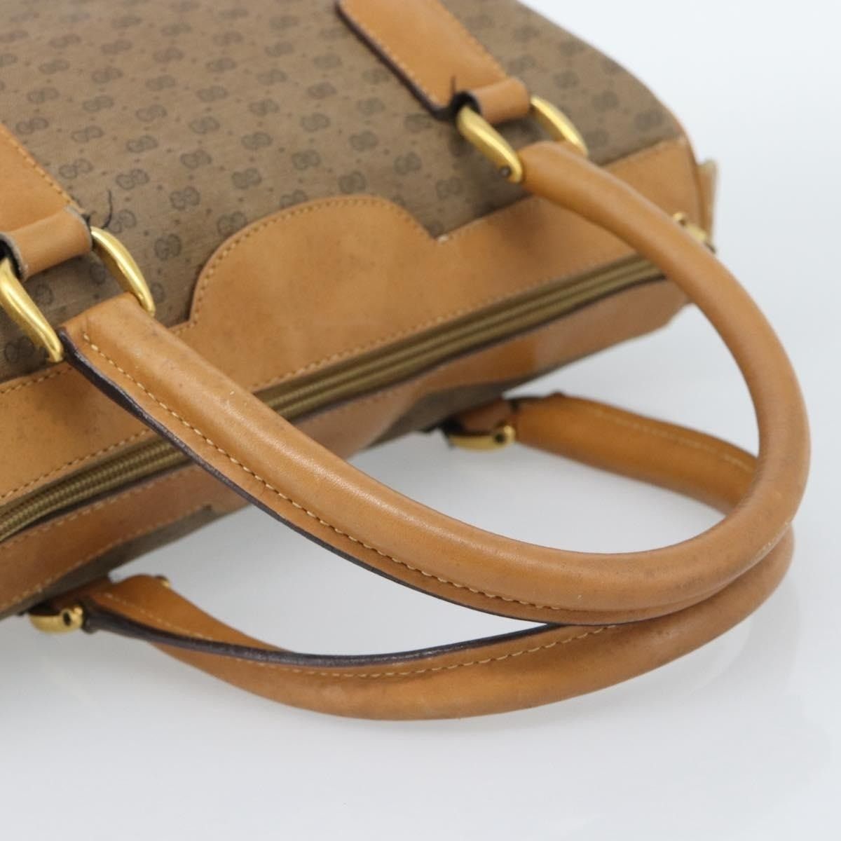 Gucci Gucci Micro GG Supreme Boston Bag Beige Size ONE SIZE - 8 Thumbnail