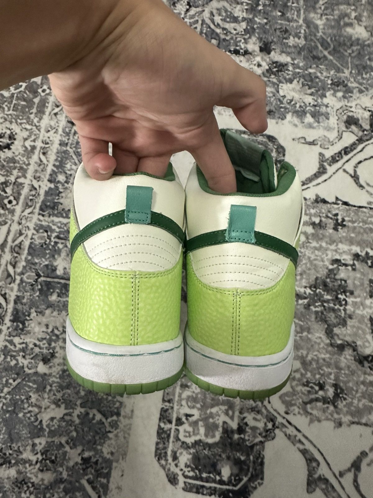Nike Nike SB Dunk High Glow in the Dark Size US 11 / EU 44 - 3 Thumbnail