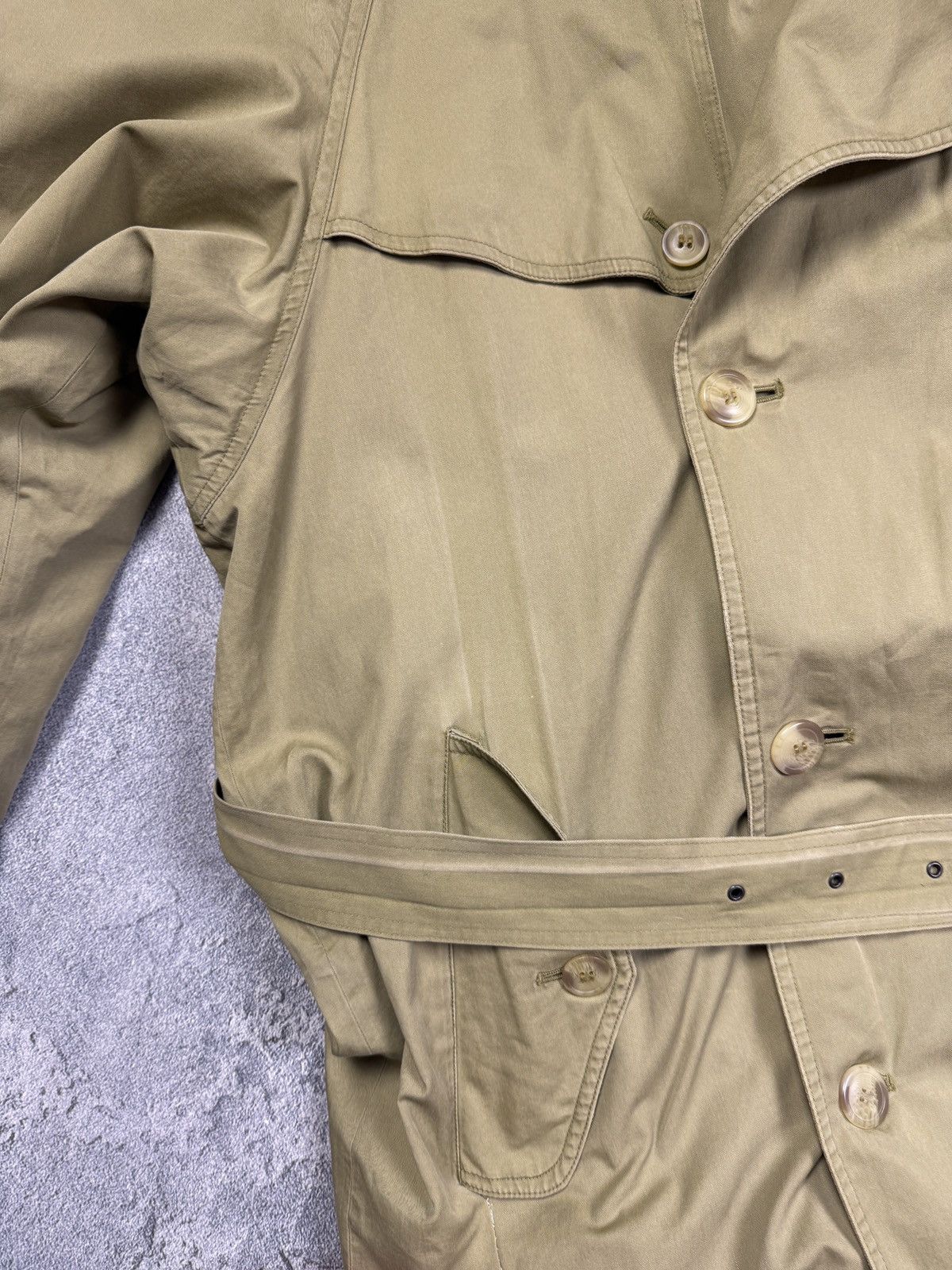 Vintage Yves Saint Laurent YSL 80s vintage trench coat Size US L / EU 52-54 / 3 - 14 Thumbnail