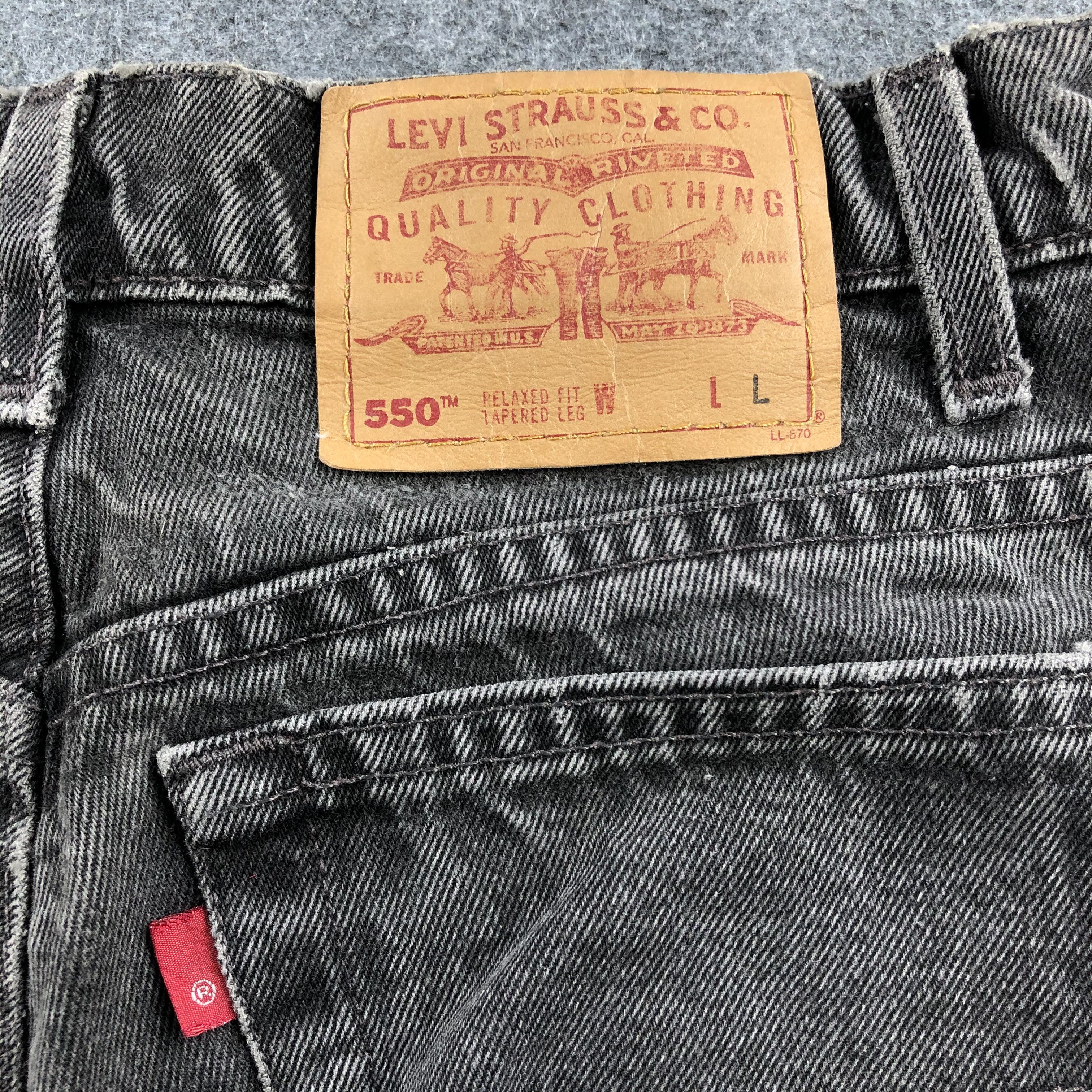 Levi's × Levi's Vintage Clothing Vintage 90s Levis 550 Earth Tone Jeans-JM1088 Size US 29 - 6 Thumbnail