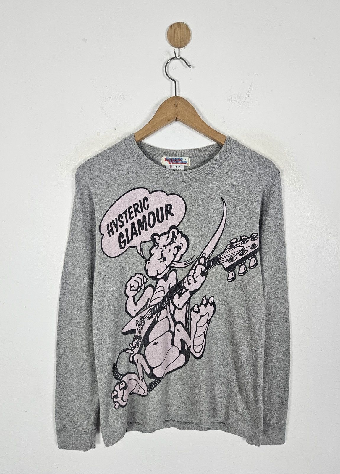 Hysteric Glamour Hysteric Glamour Crocodile Guitar tee shirt Size US S / EU 44-46 / 1 - 1 Thumbnail