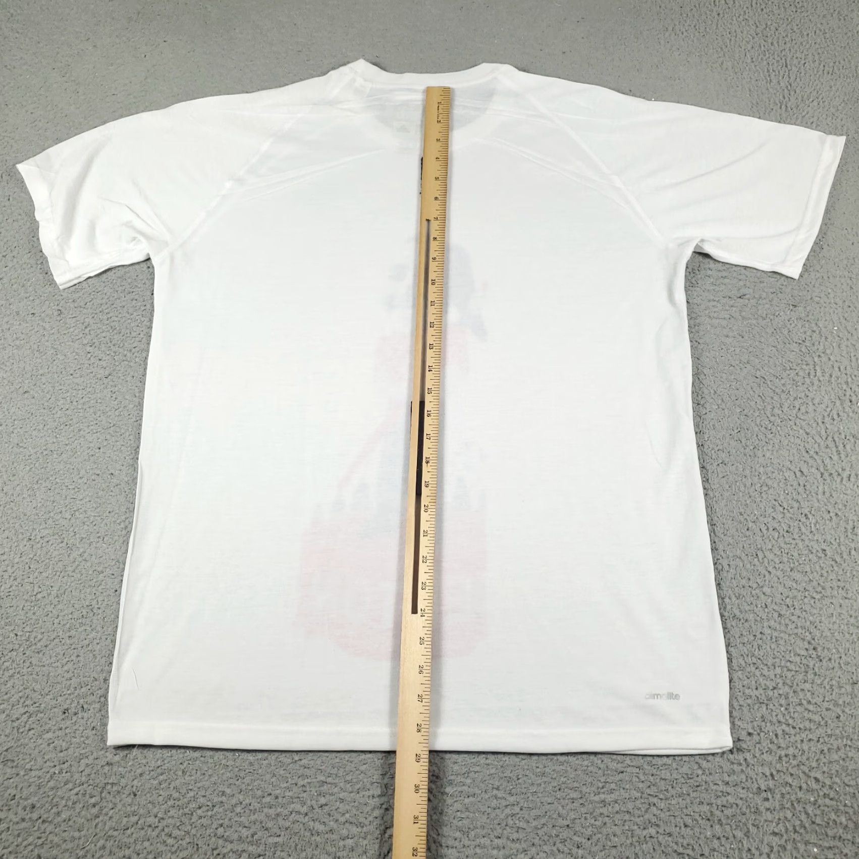 Adidas Adidas T Shirt Mens XL White Kenton Oregon Casual Short Sleeve Crew Neck Logo Cotton Blend Tee Size US XL / EU 56 / 4 - 4 Thumbnail