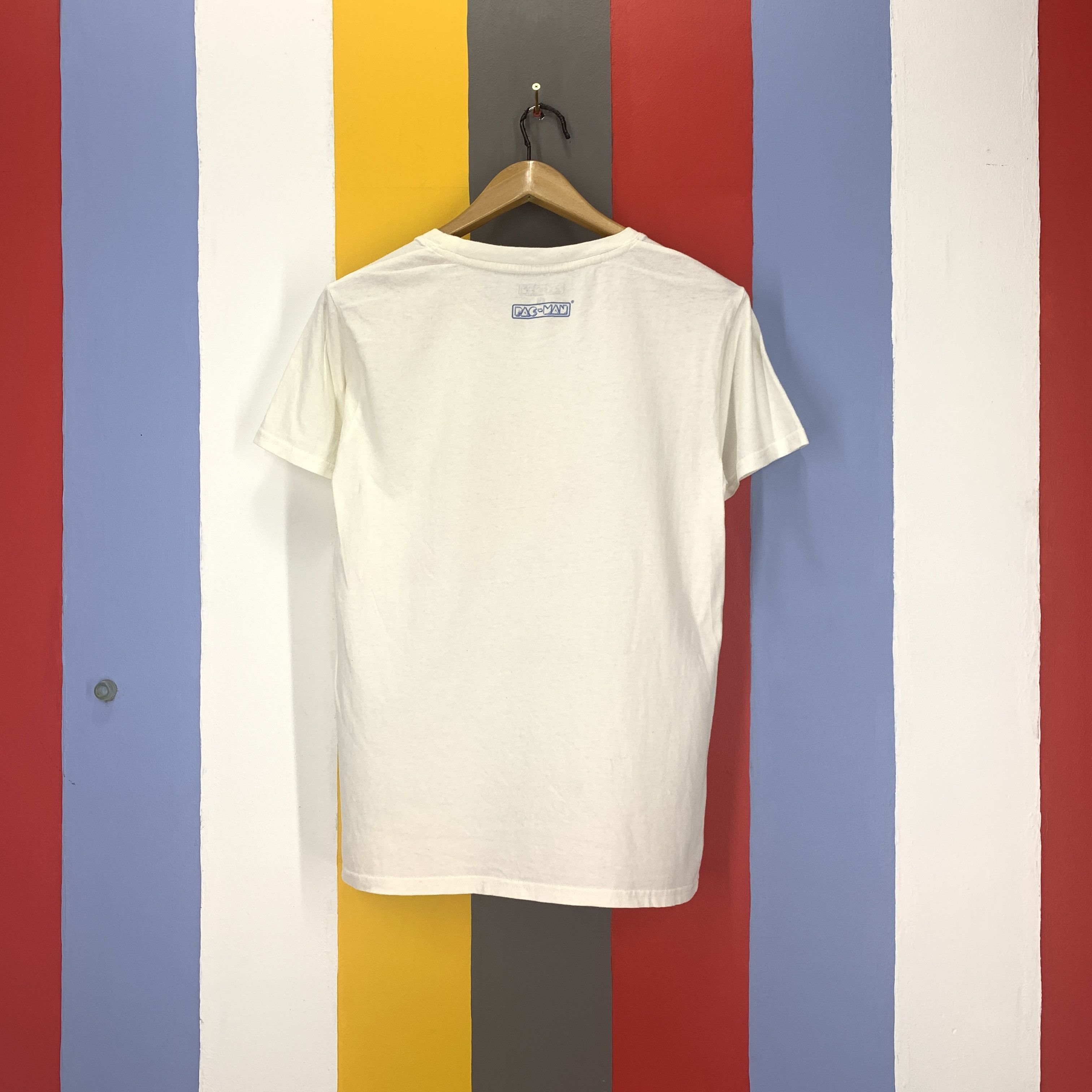 Japanese Brand PAC MAN by BANDAI Crew Neck T Shirt #1824/08 Size US M / EU 48-50 / 2 - 7 Thumbnail