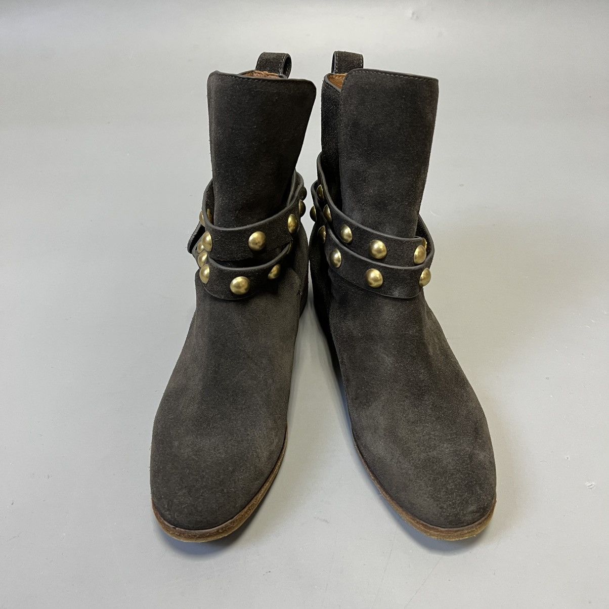 See by Chloe See by Chloe Janis Ankle Wrap Moto Boots Studs Size US 6 / IT 36 - 8 Thumbnail