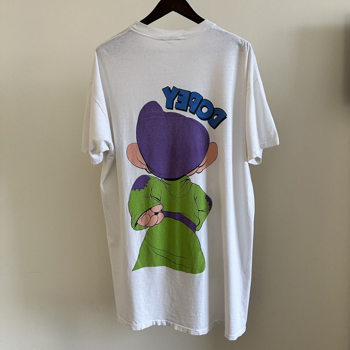 Disney × Vintage Rare Vintage Disney Dopey Shirt Oversized One Size Size XXL / US 16-18 / IT 52-54 - 6 Thumbnail
