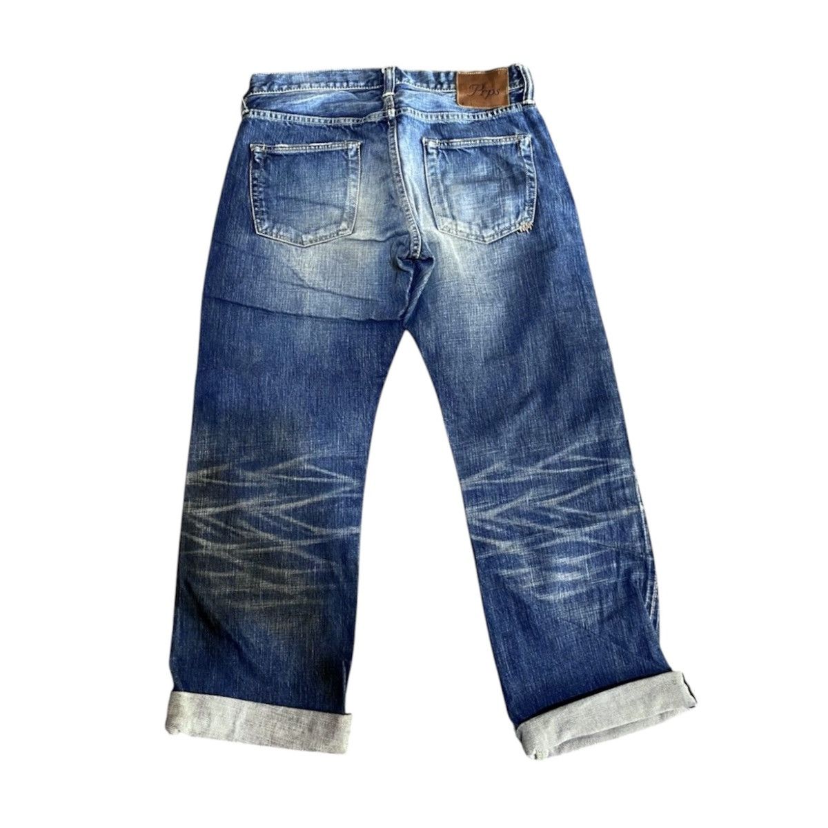 Prps PRPS Purple Selvedge Denim Button Jeans RARE Size US 31 - 1 Thumbnail
