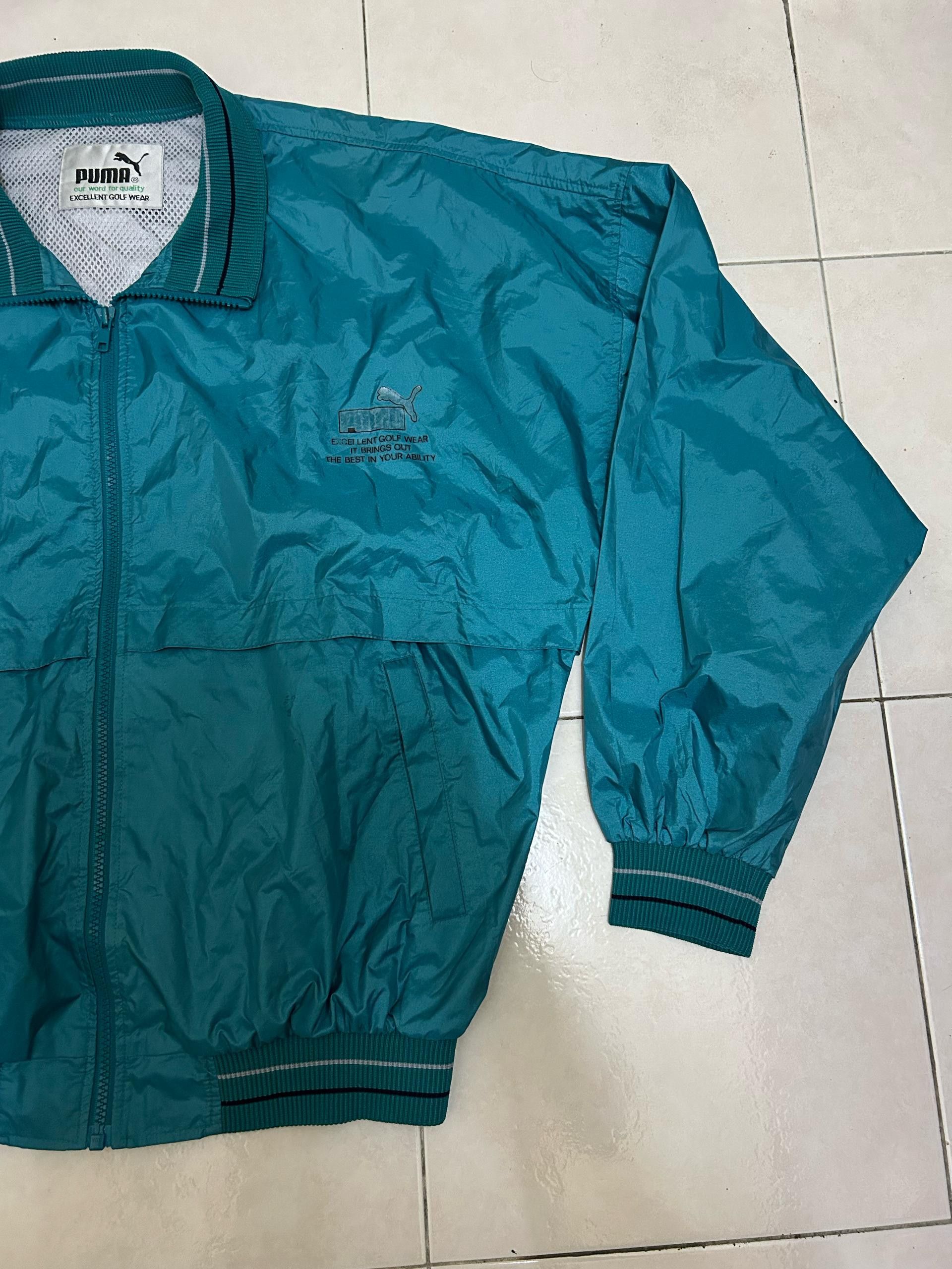 Puma 💥90s💥 Puma Excellent Golf Wear Windbreaker Size US L / EU 52-54 / 3 - 5 Thumbnail