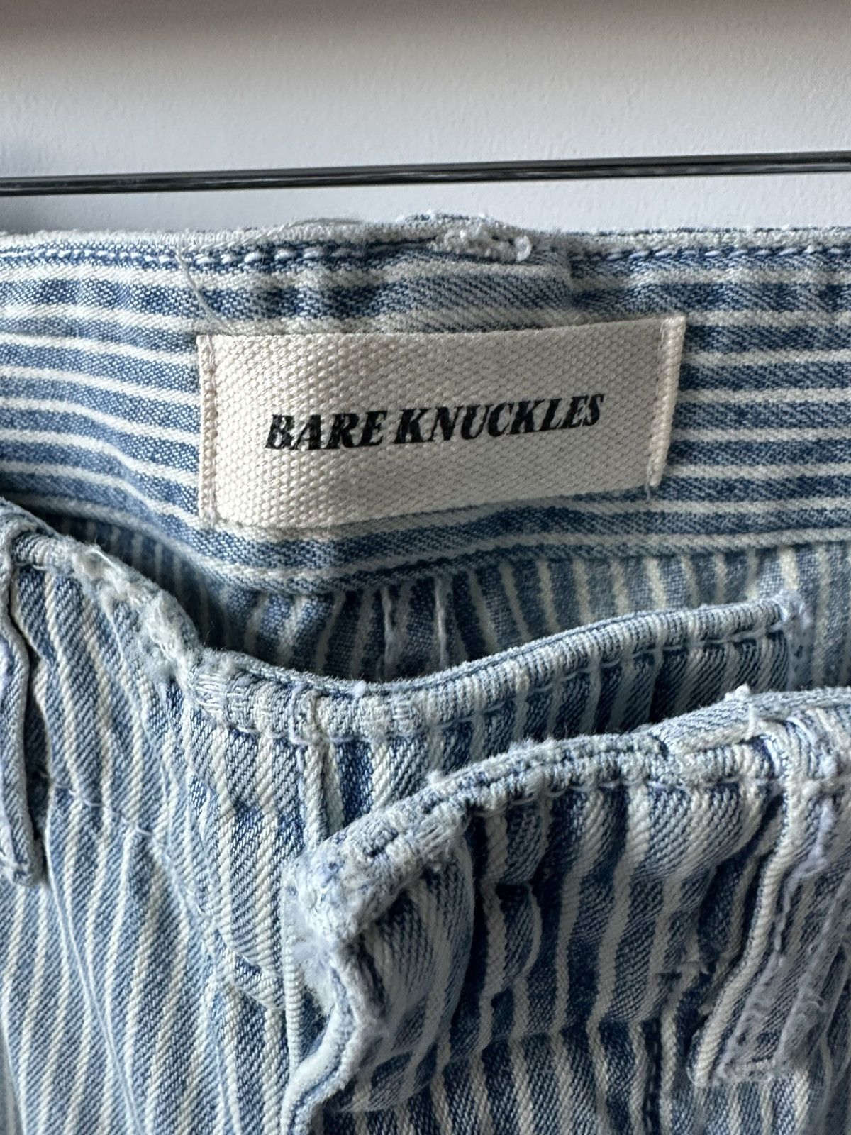 Bare Knuckles Bare Knuckles Hickory Stripe Service Pant Size US 30 / EU 46 - 3 Thumbnail