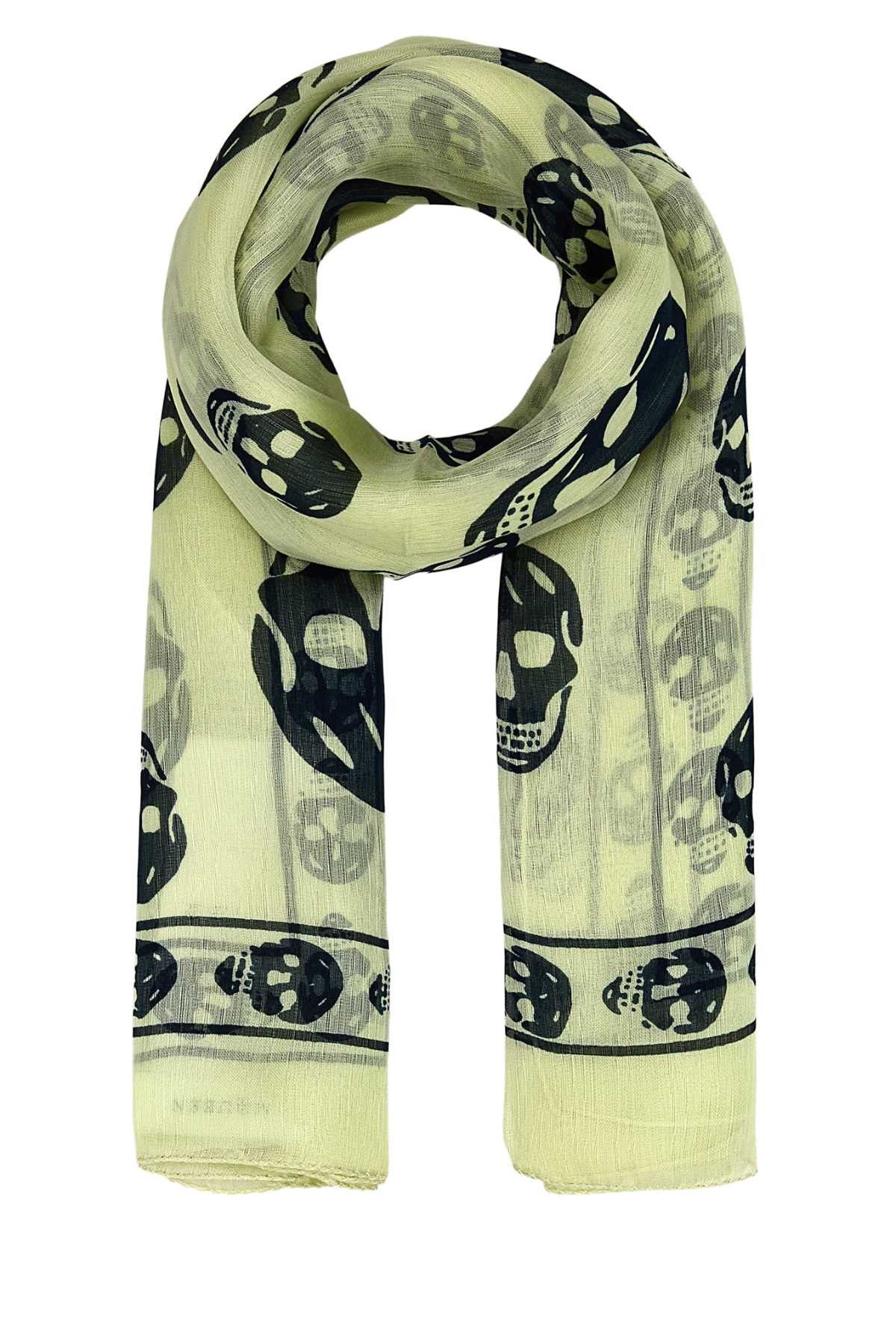 Alexander McQueen Printed Silk Foulard Size ONE SIZE - 1 Thumbnail