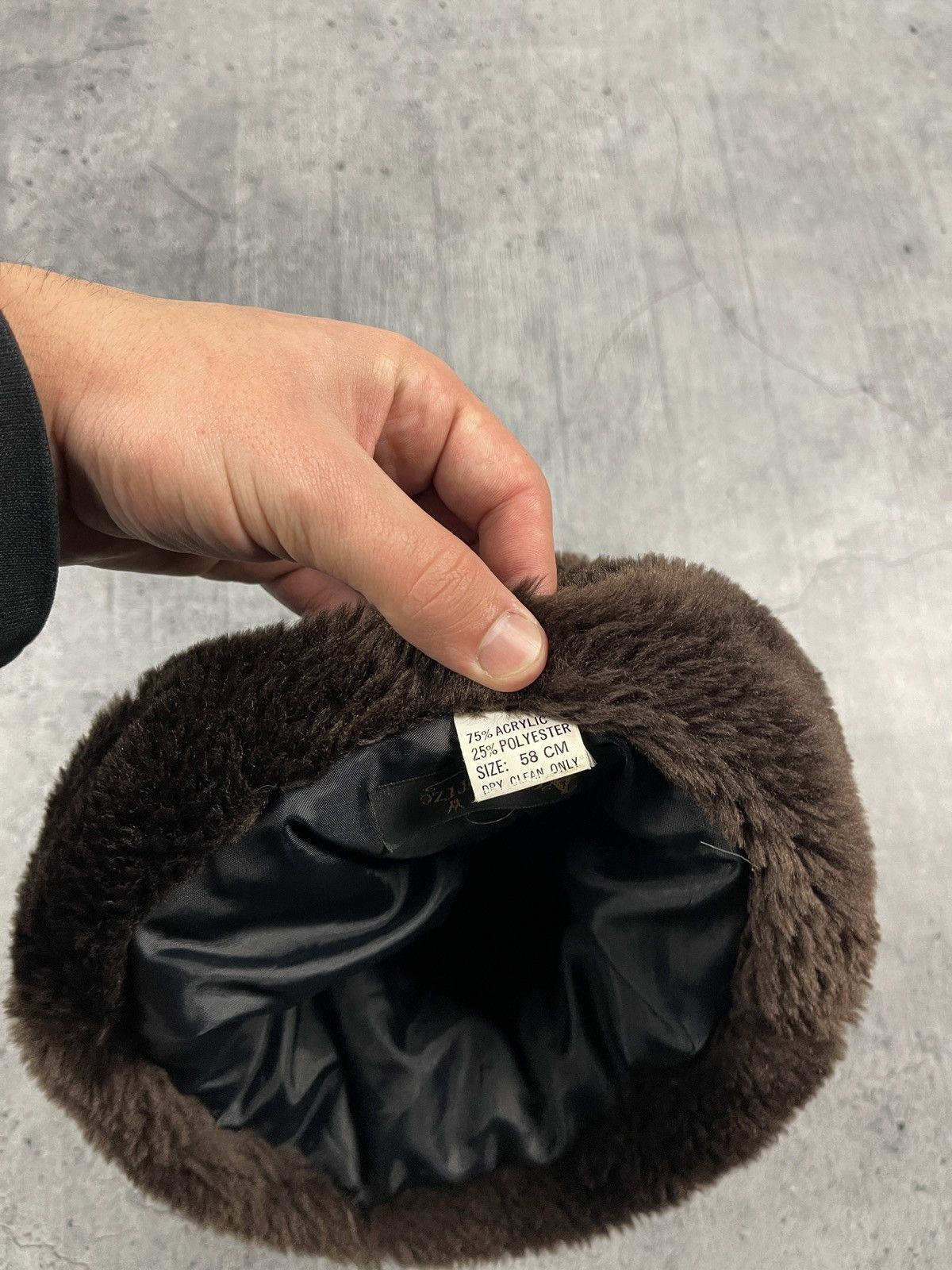 Vintage Vintage Real Fur Trapper Hat Fox Muskrat Winter Size ONE SIZE - 6 Thumbnail