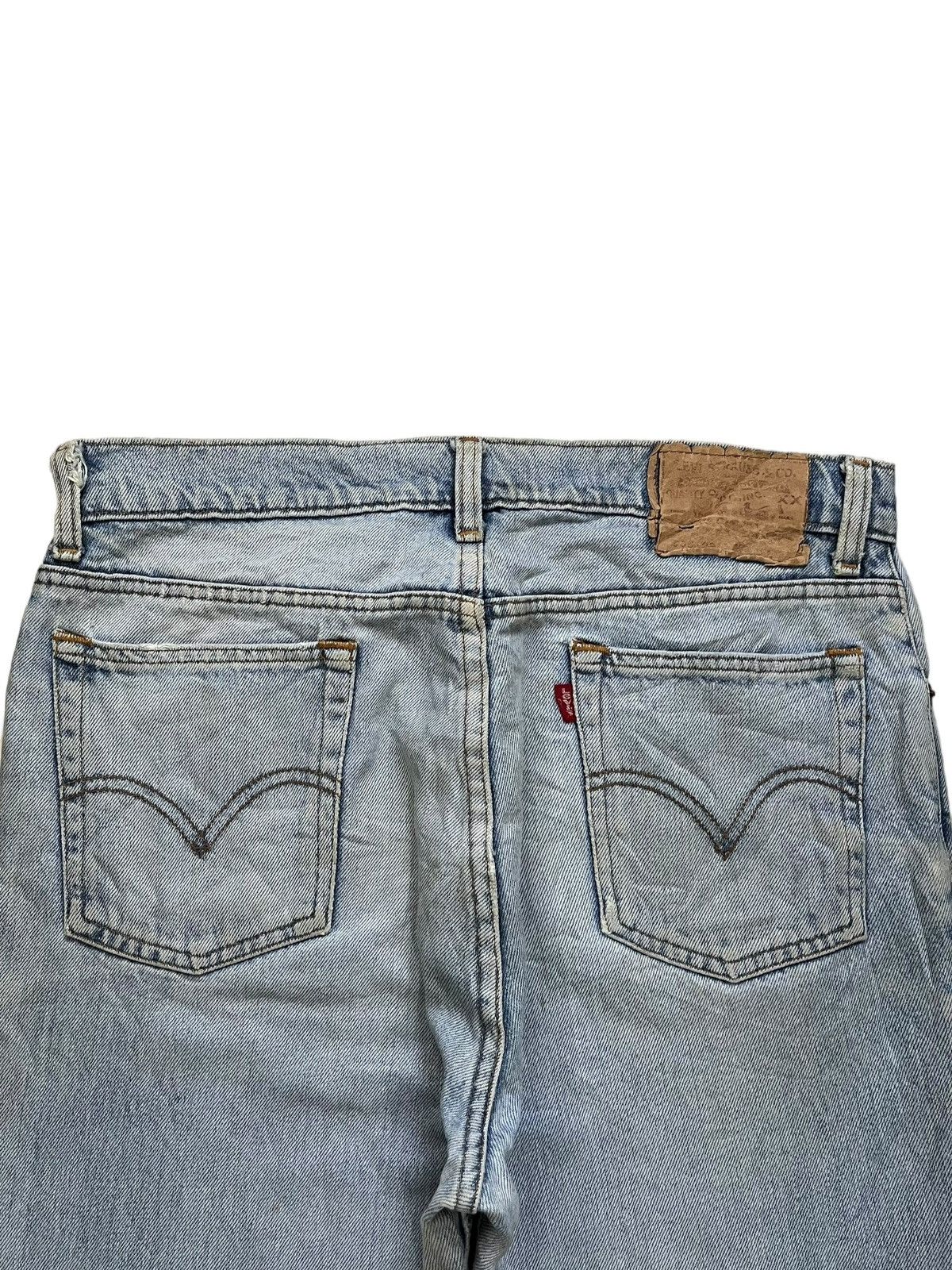 Levi's × Levi's Vintage Clothing SALES🔥Vintage 90s Levis 505 Faded Wash Loose Jeans Size US 31 - 8 Thumbnail