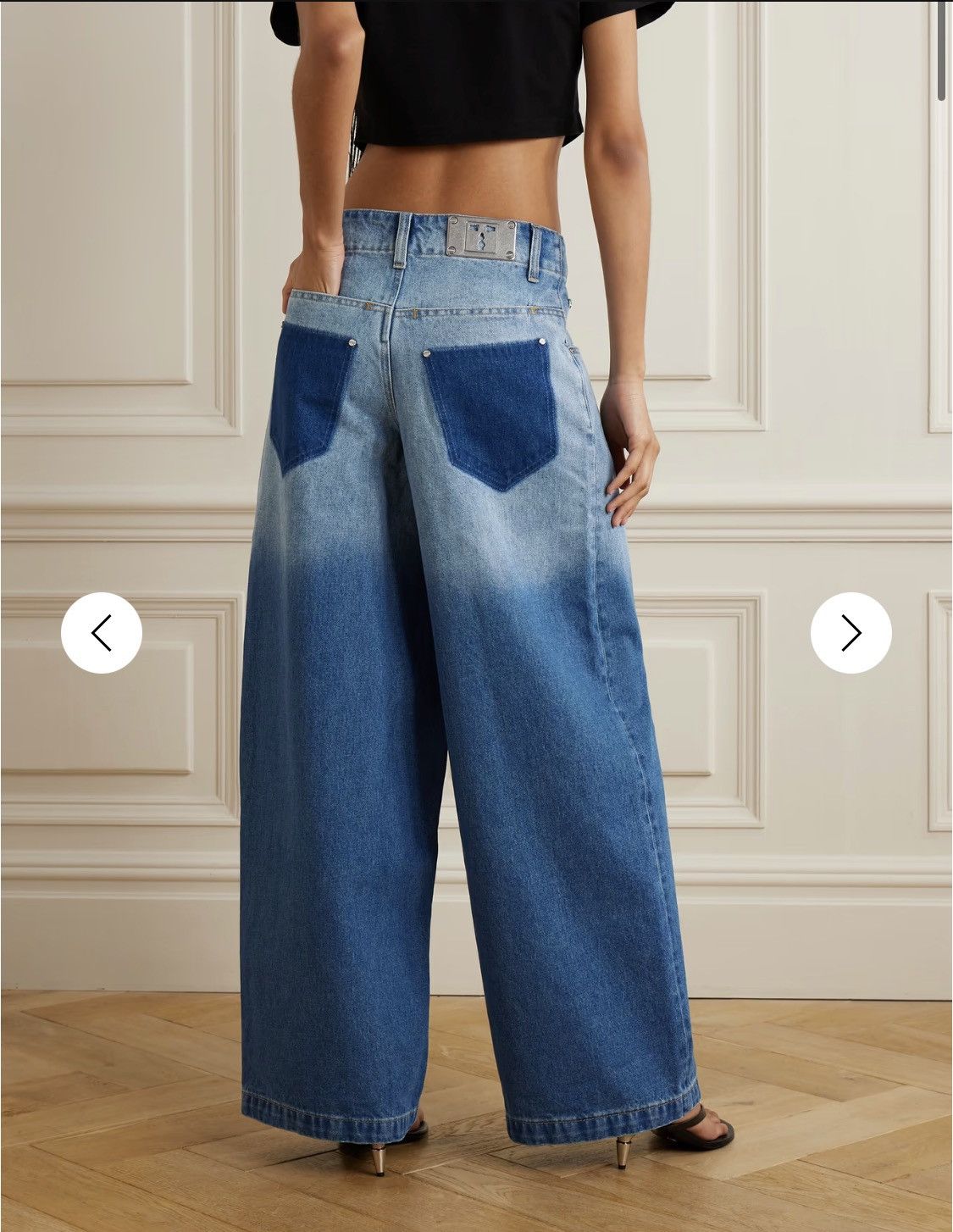 Dion Lee dion lee ombré baggy jeans Size 26" / US 2 / IT 38 - 2 Thumbnail