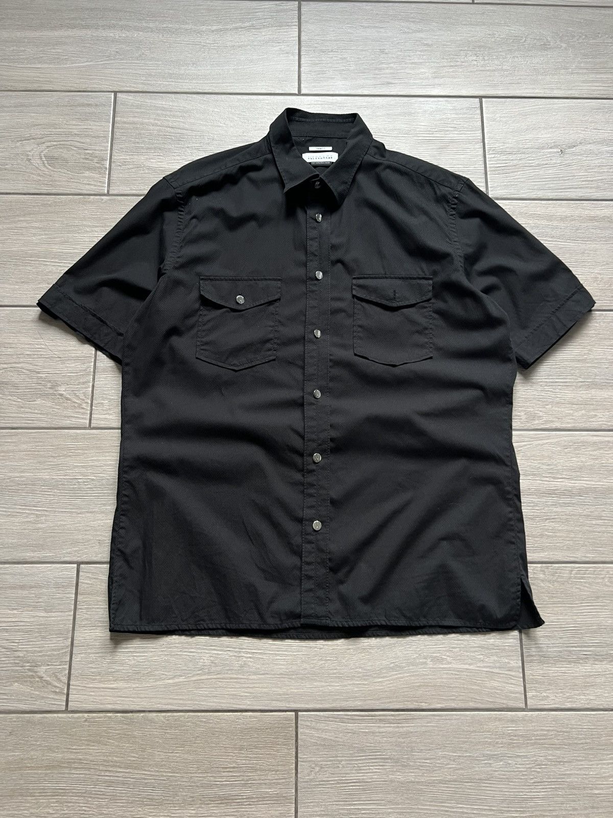 Versace Versace Vintage Western-Style Shirt Basic Black Size US XL / EU 56 / 4 - 2 Thumbnail