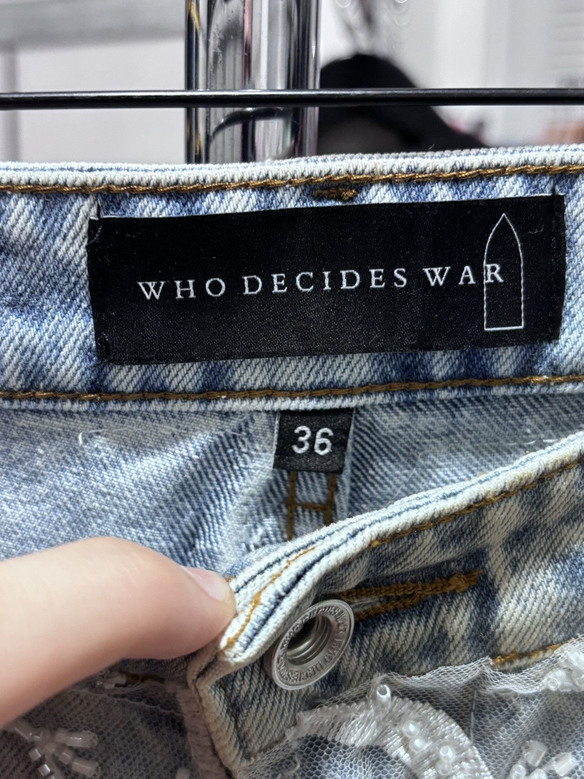 Who Decides War Who Decides War CHALICE DENIM JEANS Size US 36 / EU 52 - 5 Thumbnail