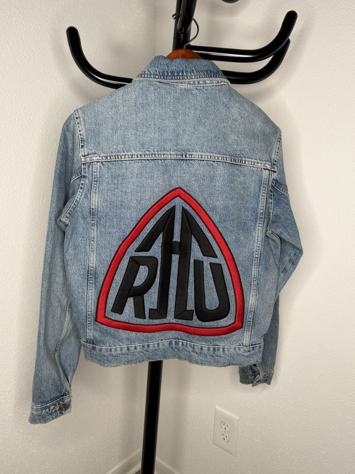 Zara Zara x Rhuigi Denim Jacket Size US S / EU 44-46 / 1 - 4 Thumbnail