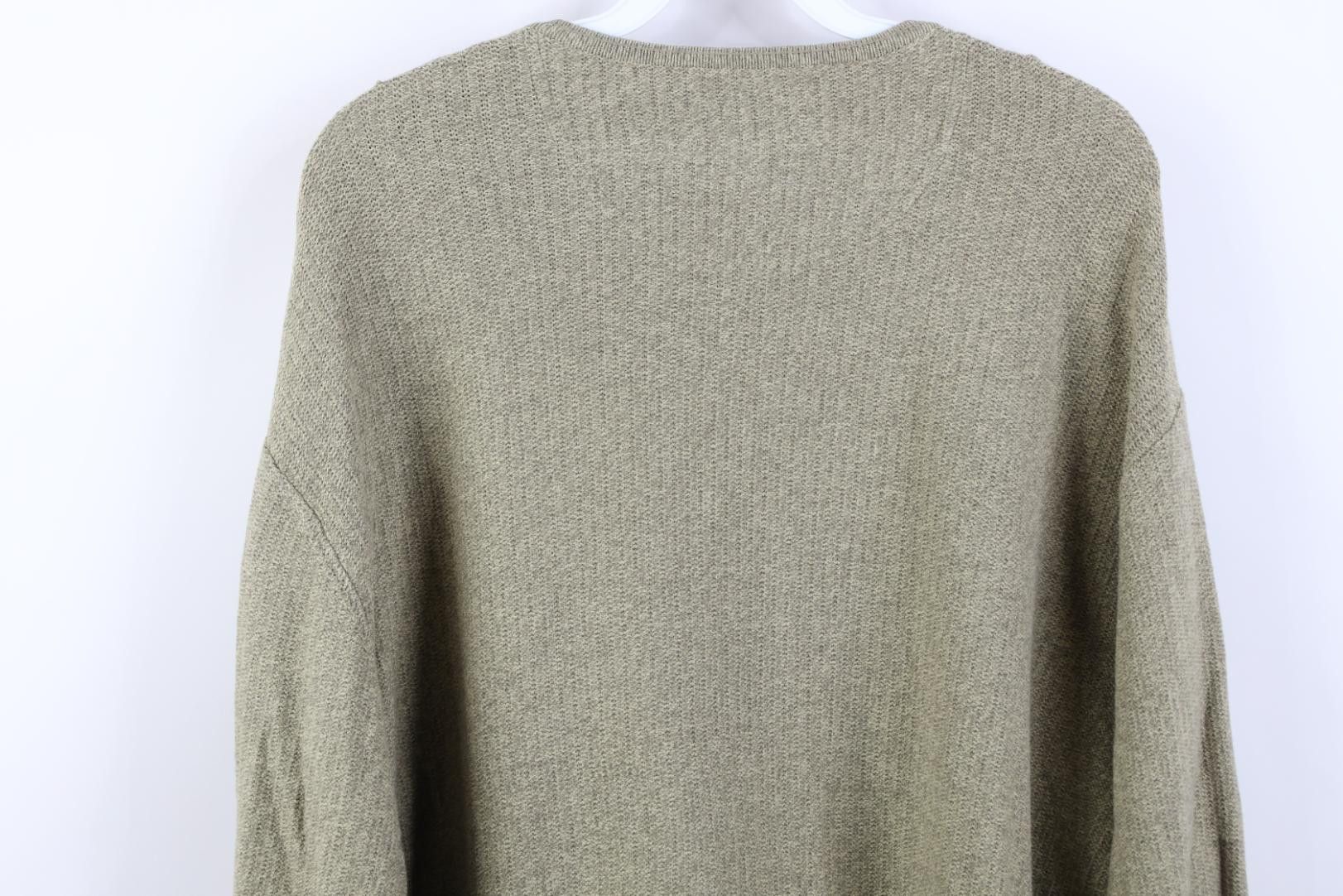 Tommy Bahama Vintage Tommy Bahama Gabardine Blend Knit Crewneck Sweater Size US XL / EU 56 / 4 - 8 Thumbnail
