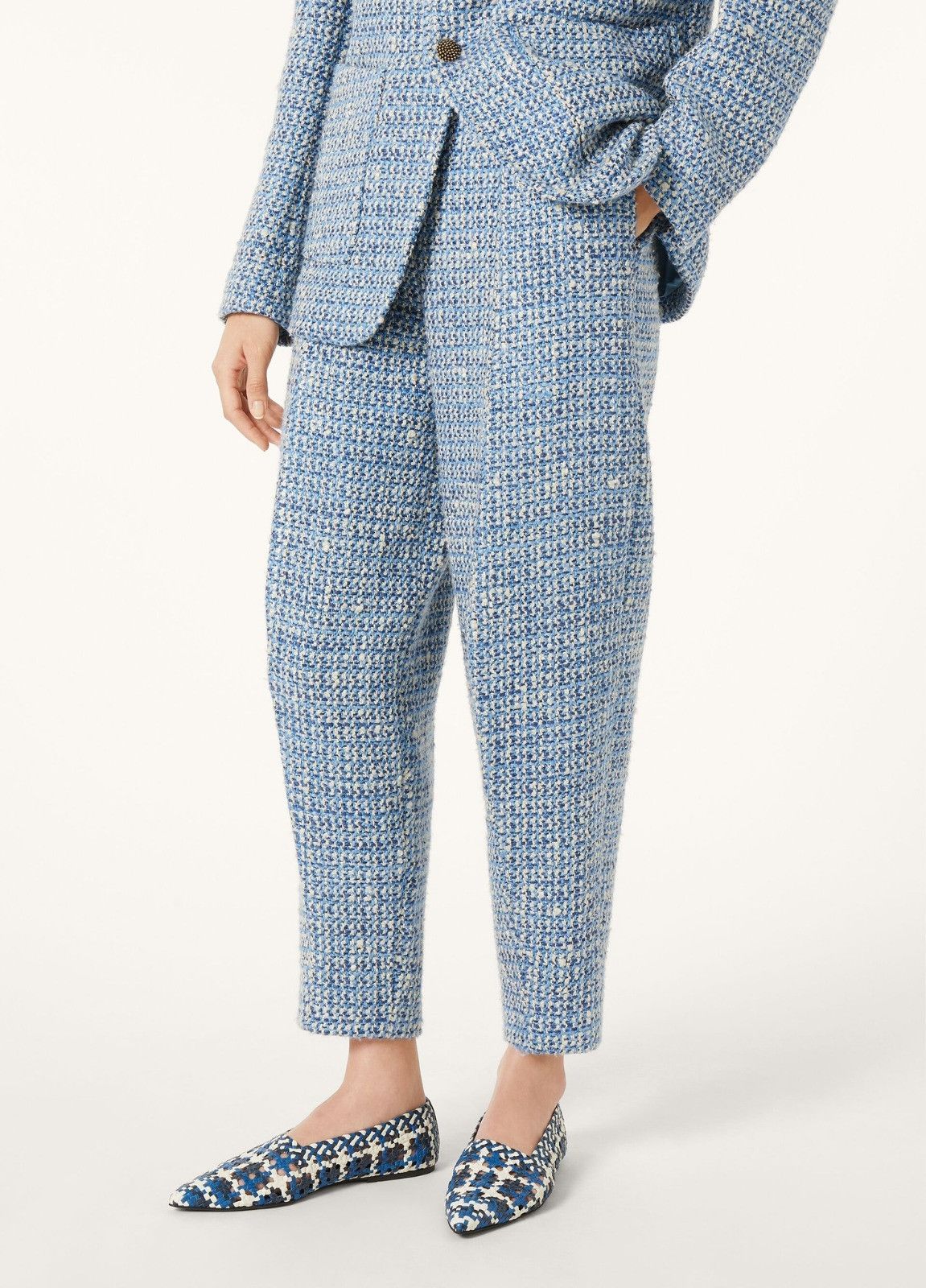 Loro Piana o1srvl11e0526 FAP5022 Dan Pant in Blue Size 27" / US 4 / IT 40 - 7 Thumbnail
