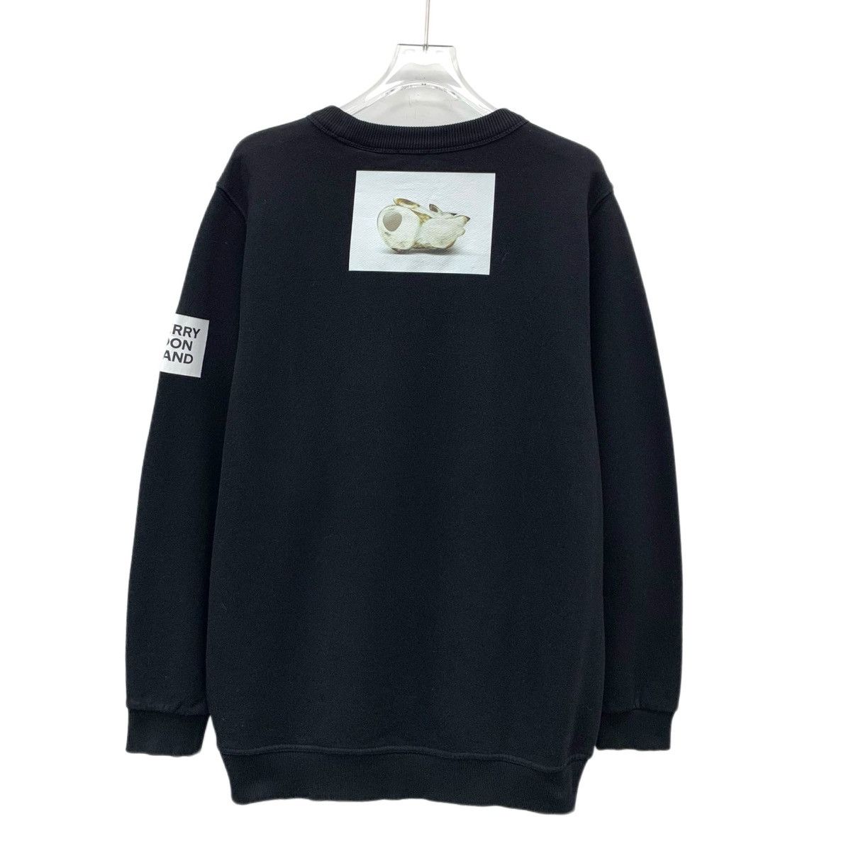 Burberry Burberry Deer Letter Slogan Long Sleeve Sweatshirt K26WX Size US XL / EU 56 / 4 - 2 Thumbnail