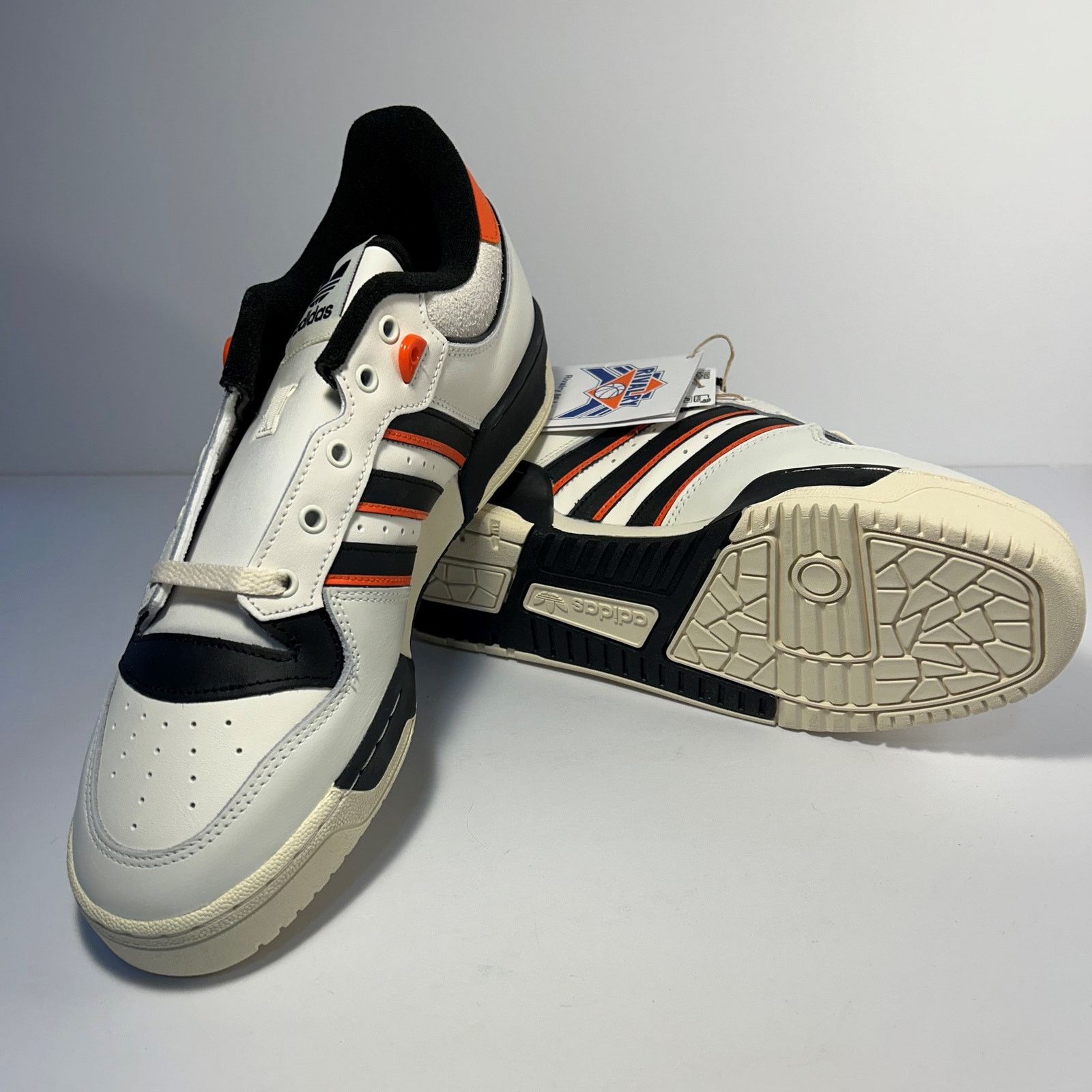 Adidas Adidas Originals Rivalry 86 Low Sz 11.5 White/Black IE7140 Size US 11.5 / EU 44-45 - 5 Thumbnail