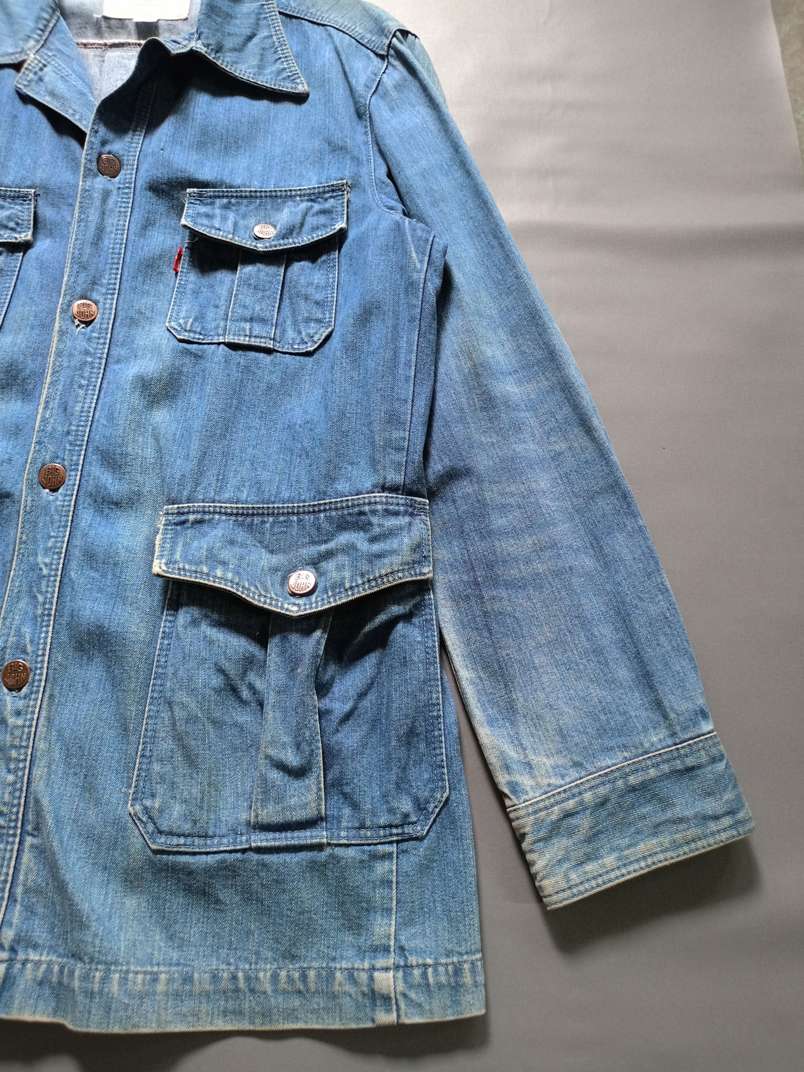 Big John Vintage Big Jhon Denim Jacket Size US M / EU 48-50 / 2 - 3 Thumbnail