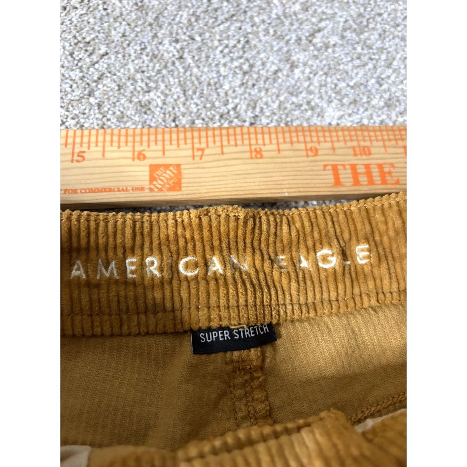 American Eagle Outfitters American Eagle Outfitters Womens Pants 6 Brown Corduroy Chino Super Stretch Size 28" / US 6 / IT 42 - 5 Thumbnail